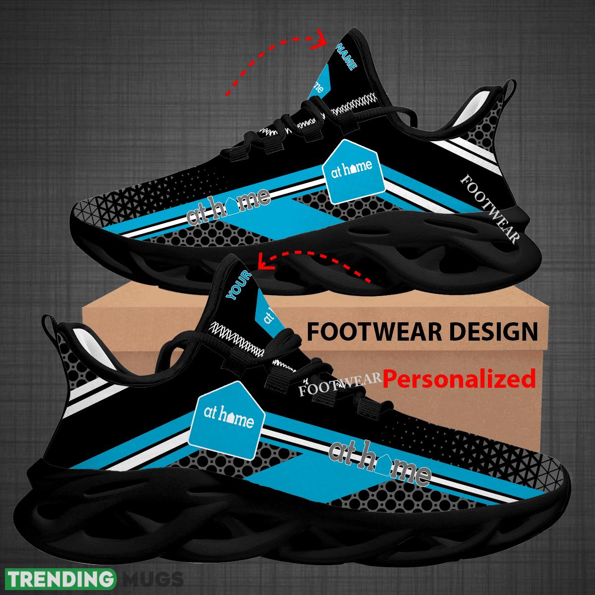 Custom Name At Home Logo Max Soul Shoes For Big Fans Runing Sneakers Gift Max Soul Custom Name At Home Logo Max Soul Shoes For Big Fans Runing Sneakers Gift Max Soul