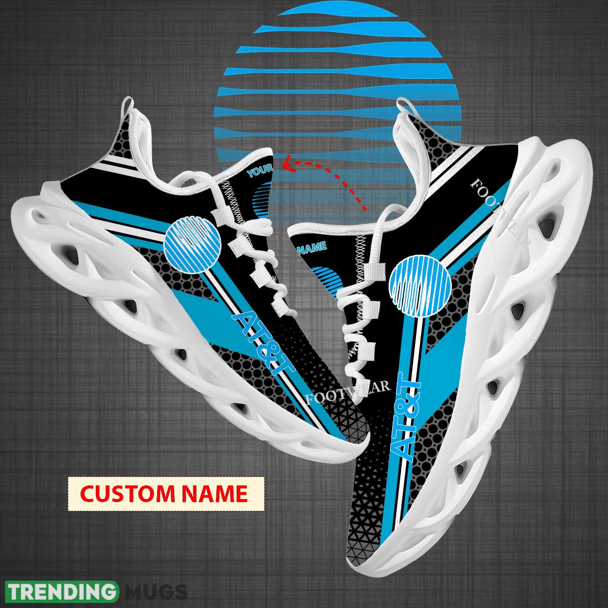 Custom Name At&t Logo Max Soul Shoes For Big Fans Runing Sneakers Gift - at&t Logo Personalized Chunky Shoes Photo 1 Custom Name At&t Logo Max Soul Shoes For Big Fans Runing Sneakers Gift - at&t Logo Personalized Chunky Shoes Photo 1