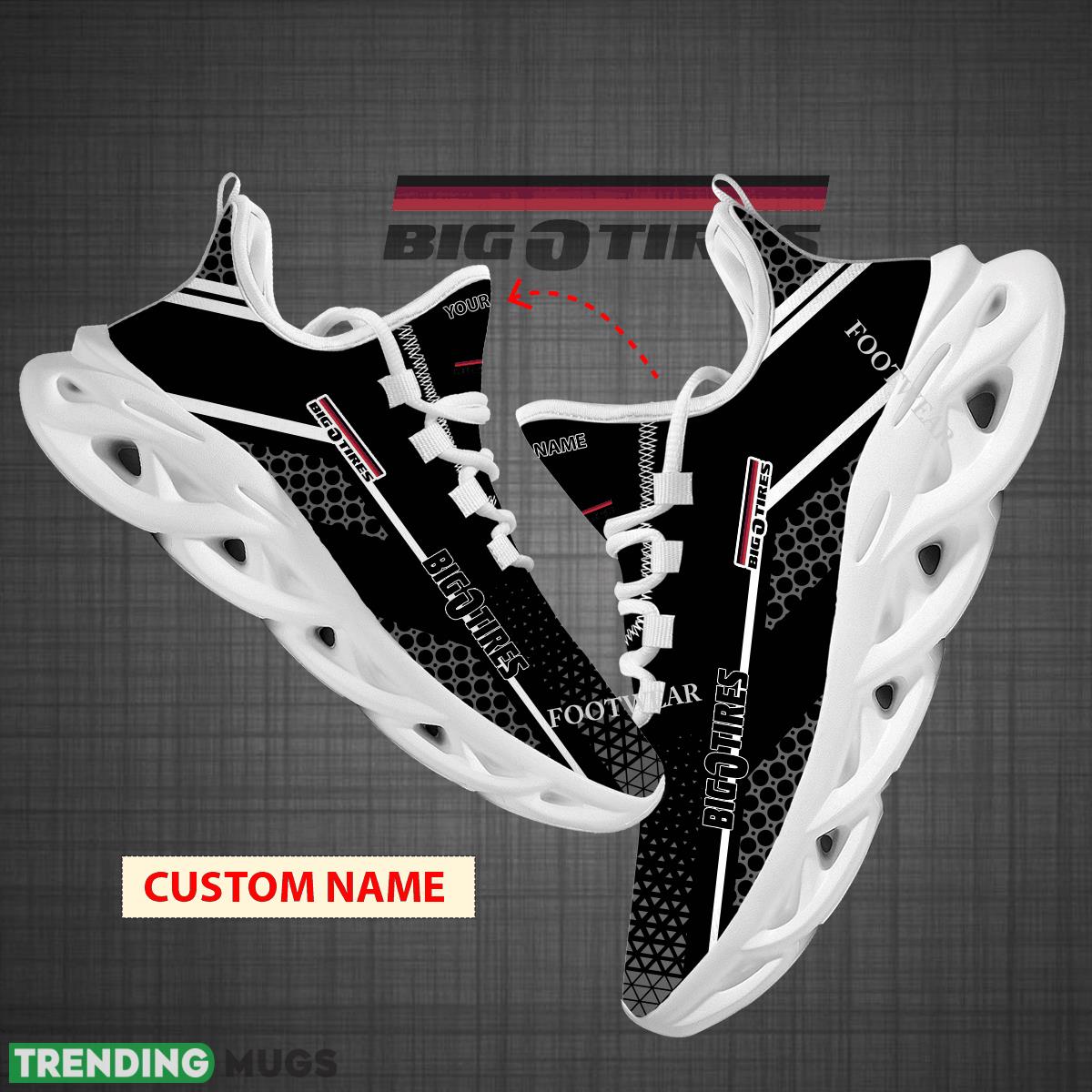 Custom Name Big O Tires Logo Max Soul Shoes For Big Fans Runing Sneakers Gift - big o tires Logo Personalized Chunky Shoes Photo 1 Custom Name Big O Tires Logo Max Soul Shoes For Big Fans Runing Sneakers Gift - big o tires Logo Personalized Chunky Shoes Photo 1