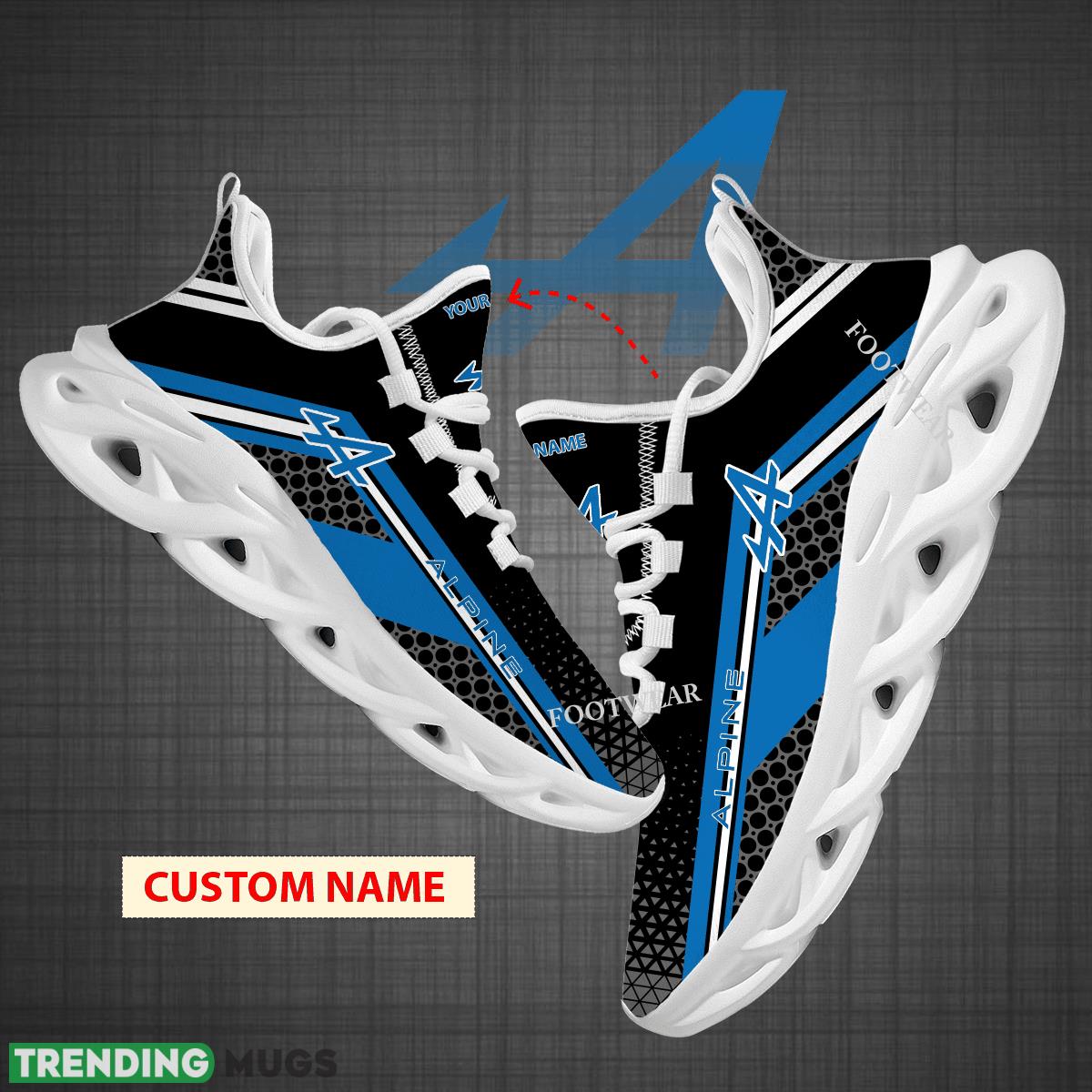 Custom Name Car Racing Alpine Logo New Design Max Soul Shoes For Big Fans Runing Sneakers Gift - Car Racing Alpine Logo New Design Chunky Shoes Custom Name Photo 1 Custom Name Car Racing Alpine Logo New Design Max Soul Shoes For Big Fans Runing Sneakers Gift - Car Racing Alpine Logo New Design Chunky Shoes Custom Name Photo 1