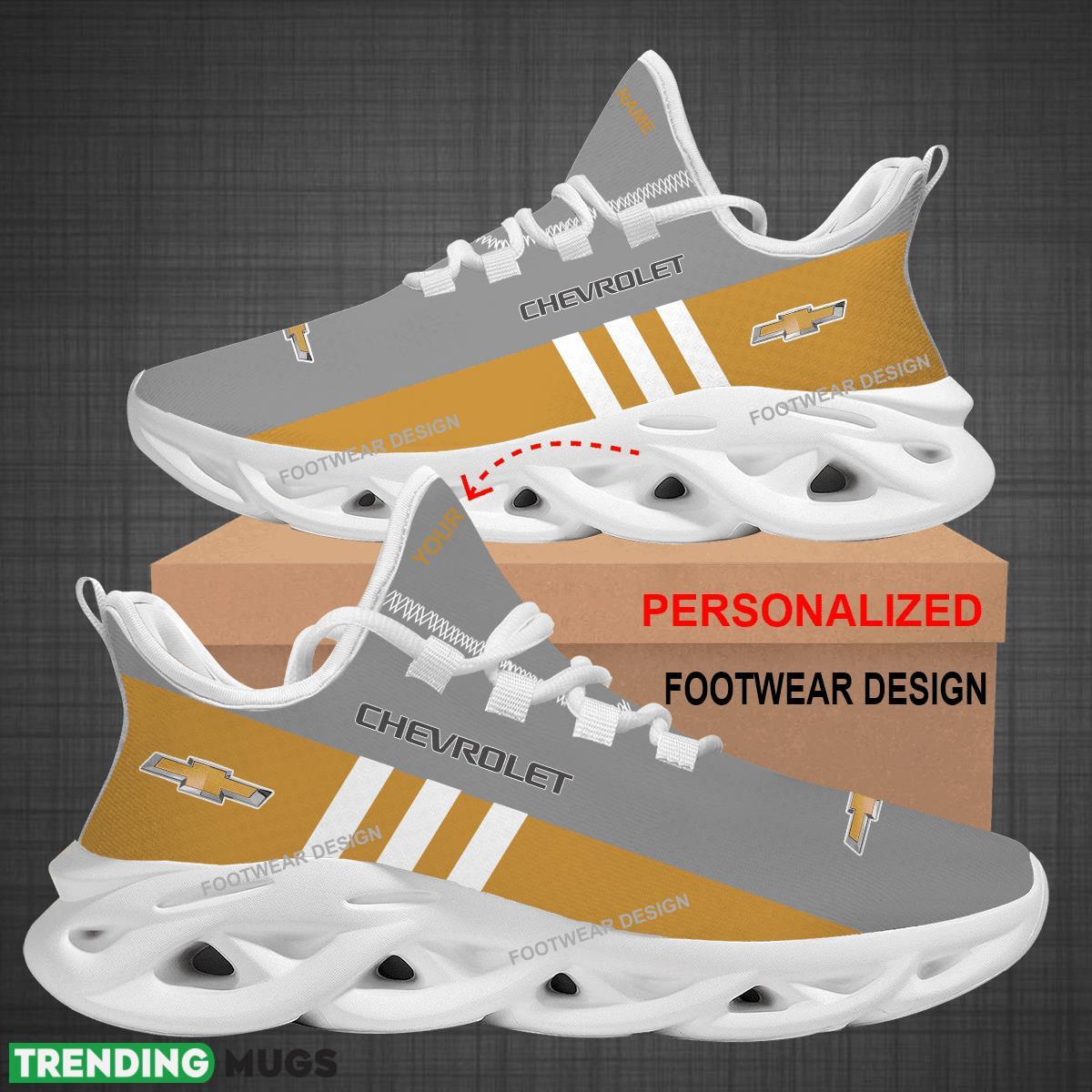 Custom Name Car Racing Chevrolet Logo New Style Max Soul Shoes For Big Fans Runing Sneakers Gift Max Soul Custom Name Car Racing Chevrolet Logo New Style Max Soul Shoes For Big Fans Runing Sneakers Gift Max Soul