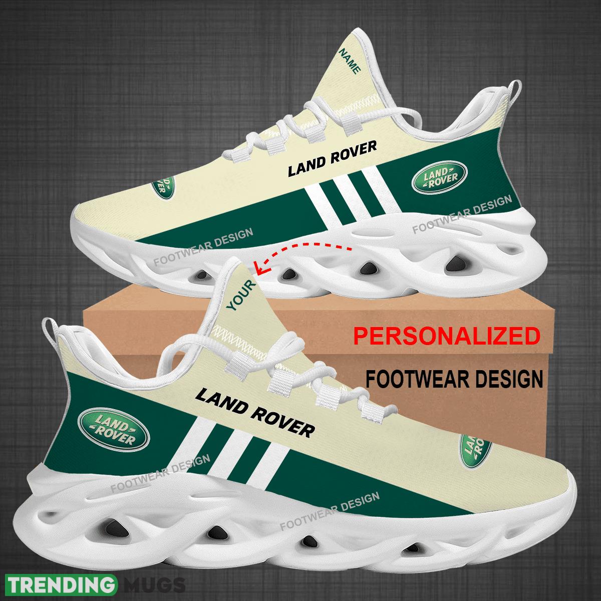 Custom Name Car Racing Land Rover Logo New Style Max Soul Shoes For Big Fans Runing Sneakers Gift Max Soul Custom Name Car Racing Land Rover Logo New Style Max Soul Shoes For Big Fans Runing Sneakers Gift Max Soul