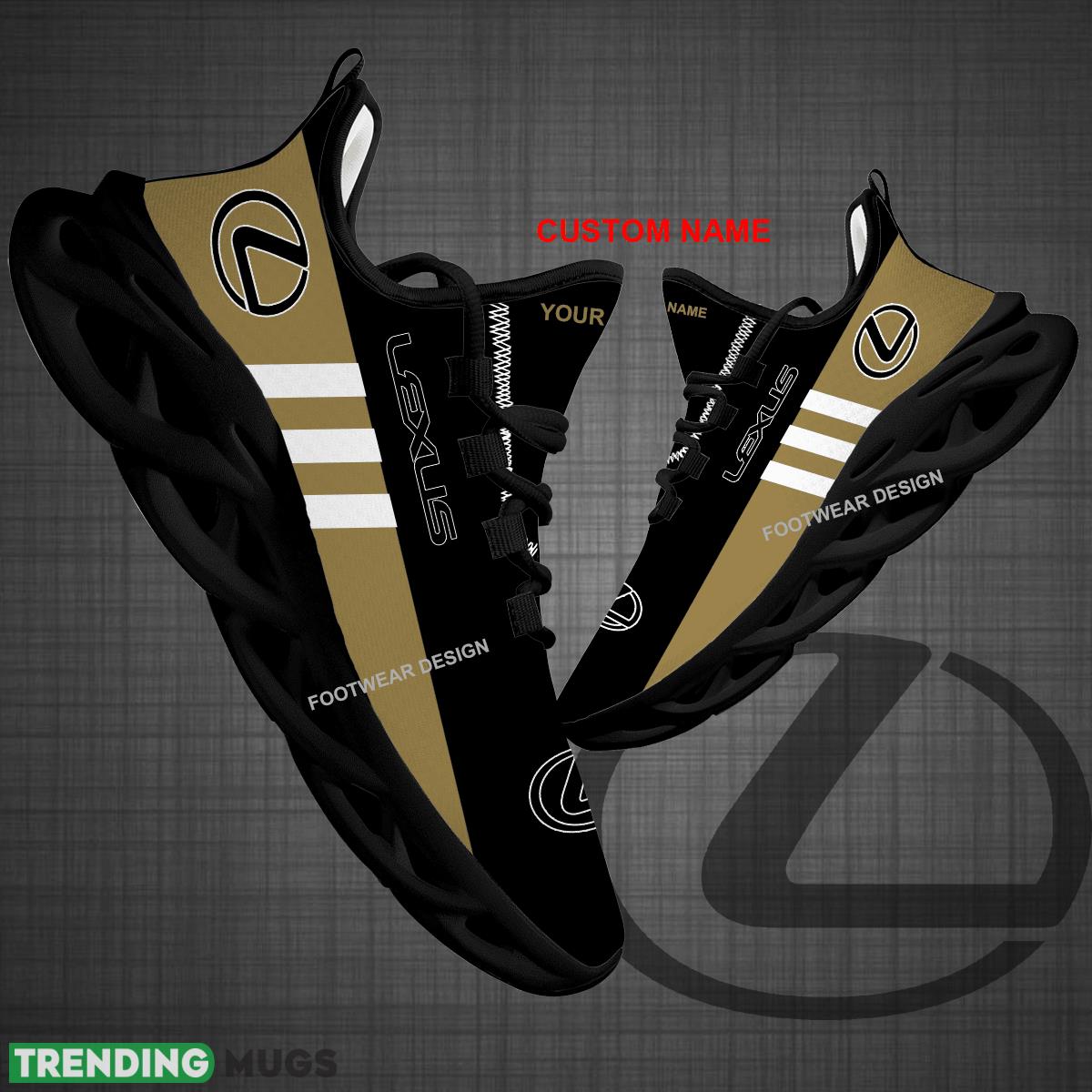 Custom Name Car Racing Lexus Logo New Style Max Soul Shoes For Big Fans Runing Sneakers Gift - Car Racing Lexus Logo New Style Chunky Shoes Photo 1 Custom Name Car Racing Lexus Logo New Style Max Soul Shoes For Big Fans Runing Sneakers Gift - Car Racing Lexus Logo New Style Chunky Shoes Photo 1