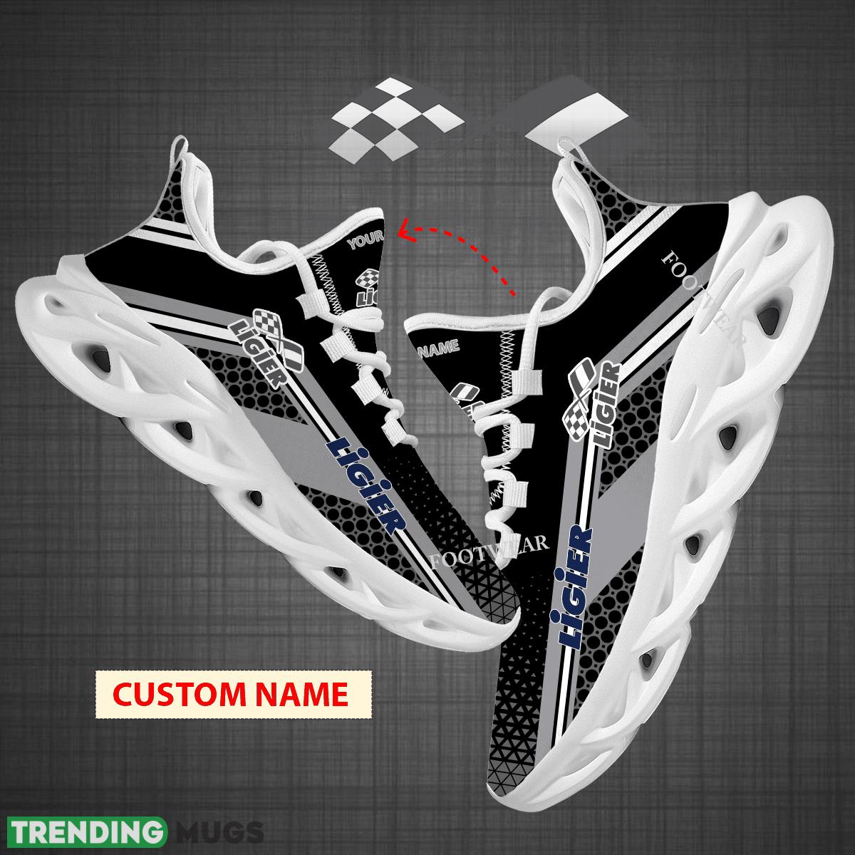 Custom Name Car Racing Ligier Logo New Design Max Soul Shoes For Big Fans Runing Sneakers Gift - Car Racing Ligier Logo New Design Chunky Shoes Custom Name Photo 1 Custom Name Car Racing Ligier Logo New Design Max Soul Shoes For Big Fans Runing Sneakers Gift - Car Racing Ligier Logo New Design Chunky Shoes Custom Name Photo 1