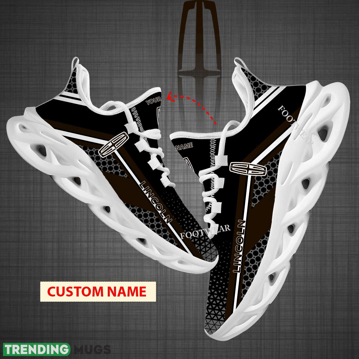 Custom Name Car Racing Lincoln Logo New Design Max Soul Shoes For Big Fans Runing Sneakers Gift - Car Racing Lincoln Logo New Design Chunky Shoes Custom Name Photo 1 Custom Name Car Racing Lincoln Logo New Design Max Soul Shoes For Big Fans Runing Sneakers Gift - Car Racing Lincoln Logo New Design Chunky Shoes Custom Name Photo 1