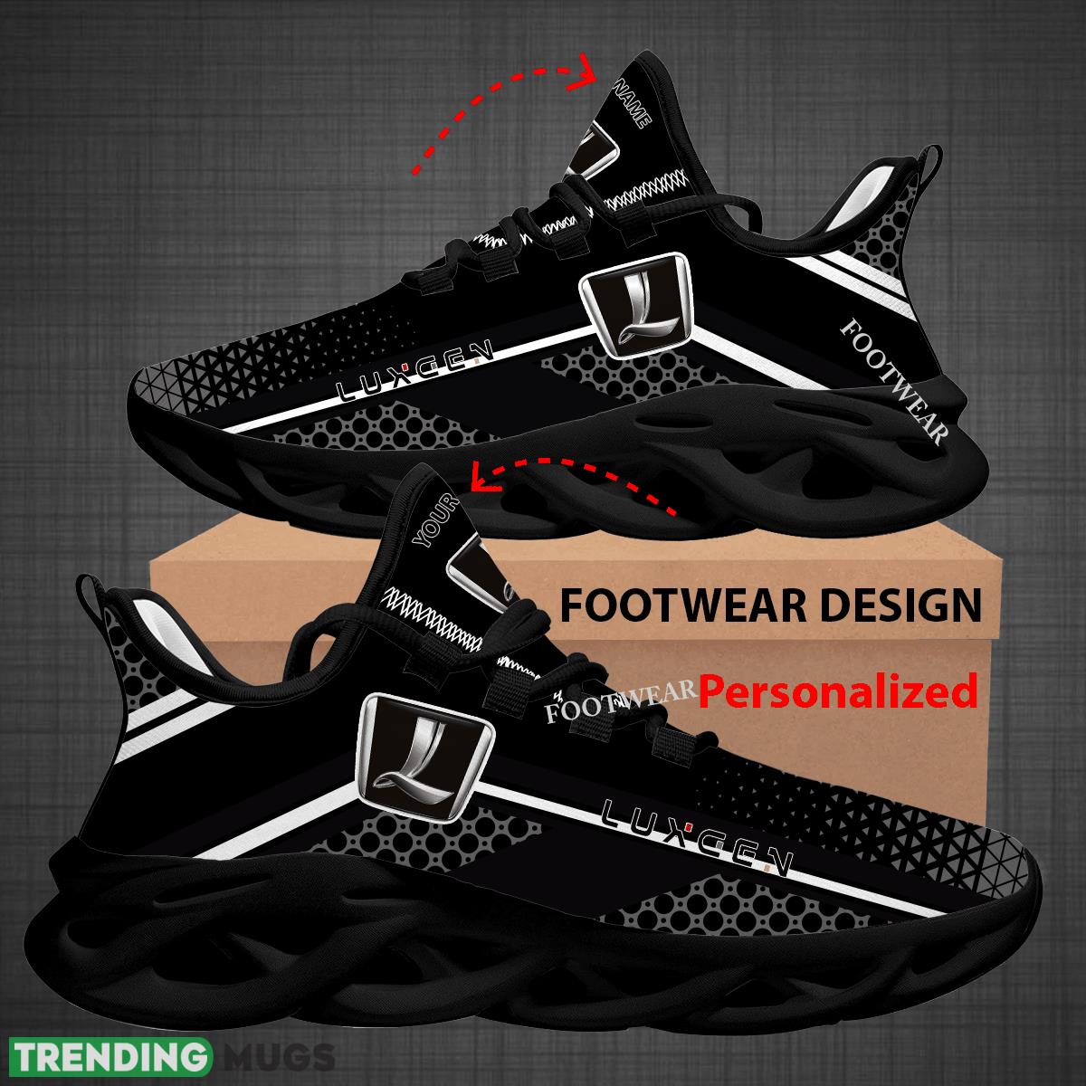 Custom Name Car Racing Luxgen Logo New Design Max Soul Shoes For Big Fans Runing Sneakers Gift Max Soul Custom Name Car Racing Luxgen Logo New Design Max Soul Shoes For Big Fans Runing Sneakers Gift Max Soul