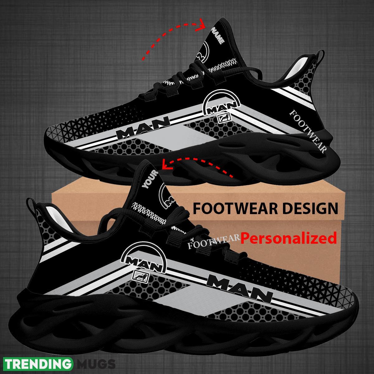 Custom Name Car Racing MAN Truck Logo New Design Max Soul Shoes For Big Fans Runing Sneakers Gift Max Soul Custom Name Car Racing MAN Truck Logo New Design Max Soul Shoes For Big Fans Runing Sneakers Gift Max Soul