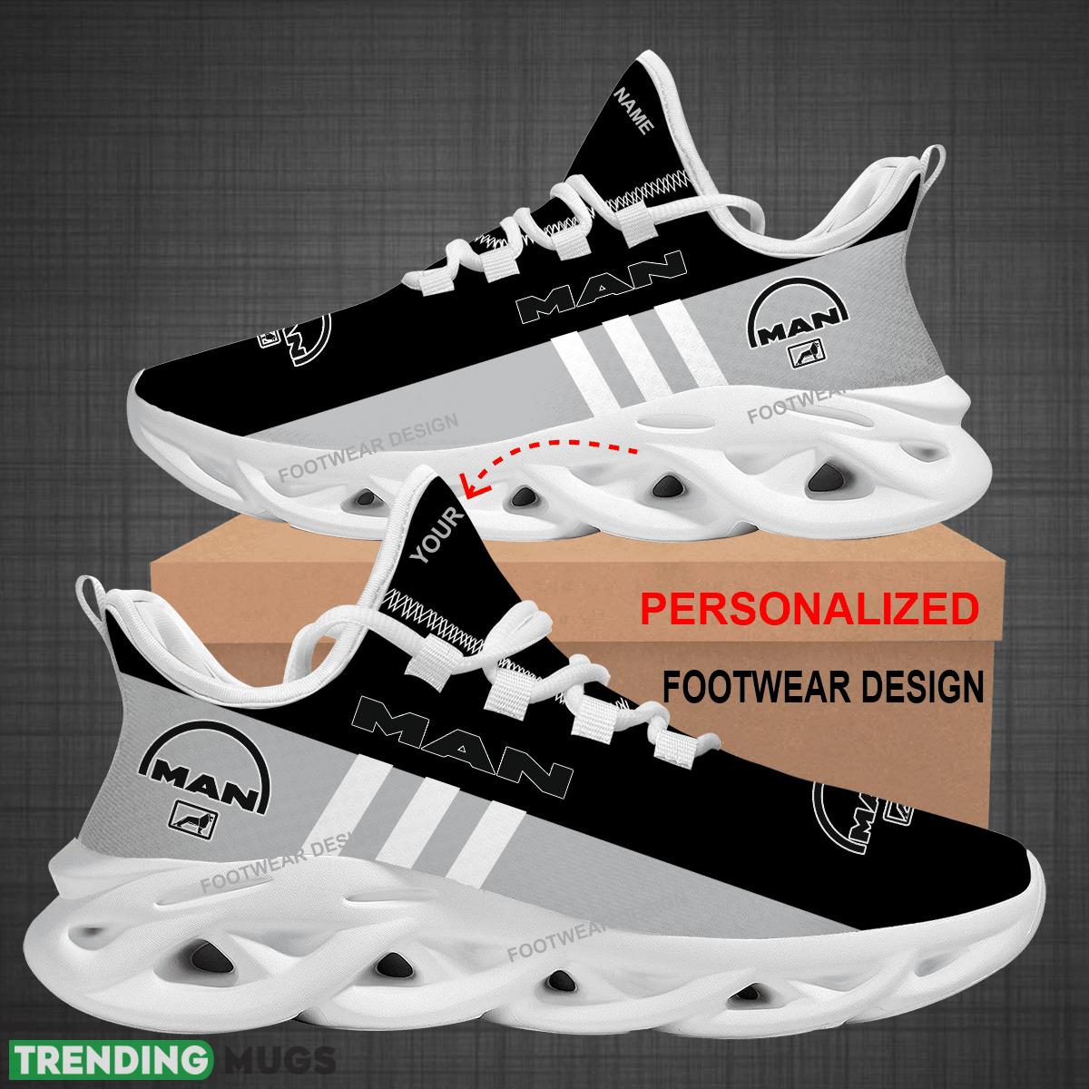 Custom Name Car Racing MAN Truck Logo New Style Max Soul Shoes For Big Fans Runing Sneakers Gift Max Soul Custom Name Car Racing MAN Truck Logo New Style Max Soul Shoes For Big Fans Runing Sneakers Gift Max Soul