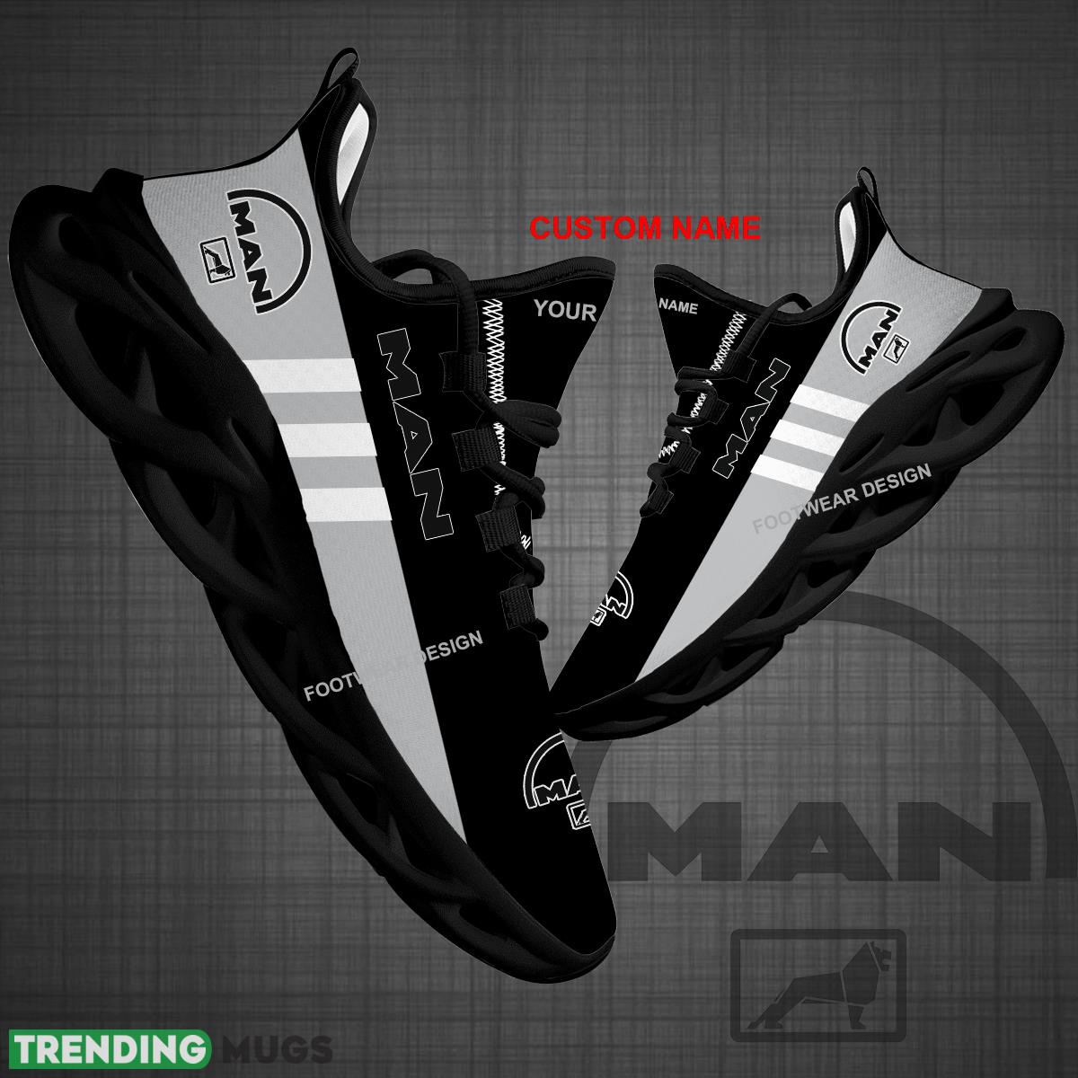 Custom Name Car Racing MAN Truck Logo New Style Max Soul Shoes For Big Fans Runing Sneakers Gift - Car Racing MAN Truck Logo New Style Chunky Shoes Photo 1 Custom Name Car Racing MAN Truck Logo New Style Max Soul Shoes For Big Fans Runing Sneakers Gift - Car Racing MAN Truck Logo New Style Chunky Shoes Photo 1