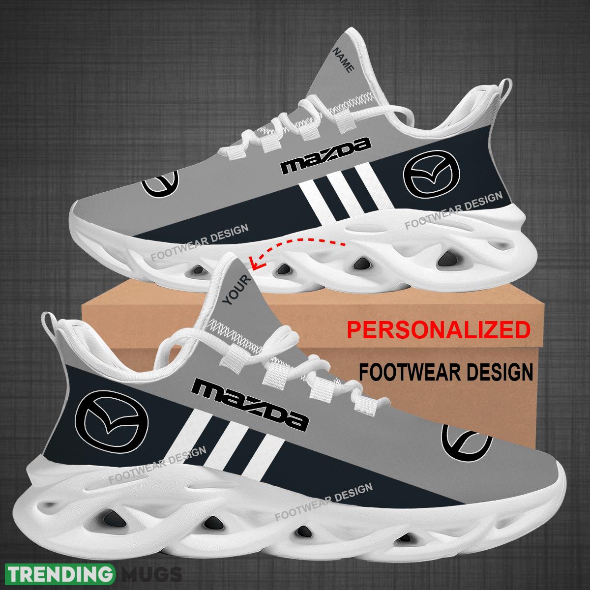 Custom Name Car Racing Mazda Logo New Style Max Soul Shoes For Big Fans Runing Sneakers Gift Max Soul Custom Name Car Racing Mazda Logo New Style Max Soul Shoes For Big Fans Runing Sneakers Gift Max Soul