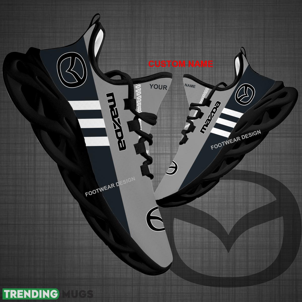 Custom Name Car Racing Mazda Logo New Style Max Soul Shoes For Big Fans Runing Sneakers Gift - Car Racing Mazda Logo New Style Chunky Shoes Photo 1 Custom Name Car Racing Mazda Logo New Style Max Soul Shoes For Big Fans Runing Sneakers Gift - Car Racing Mazda Logo New Style Chunky Shoes Photo 1