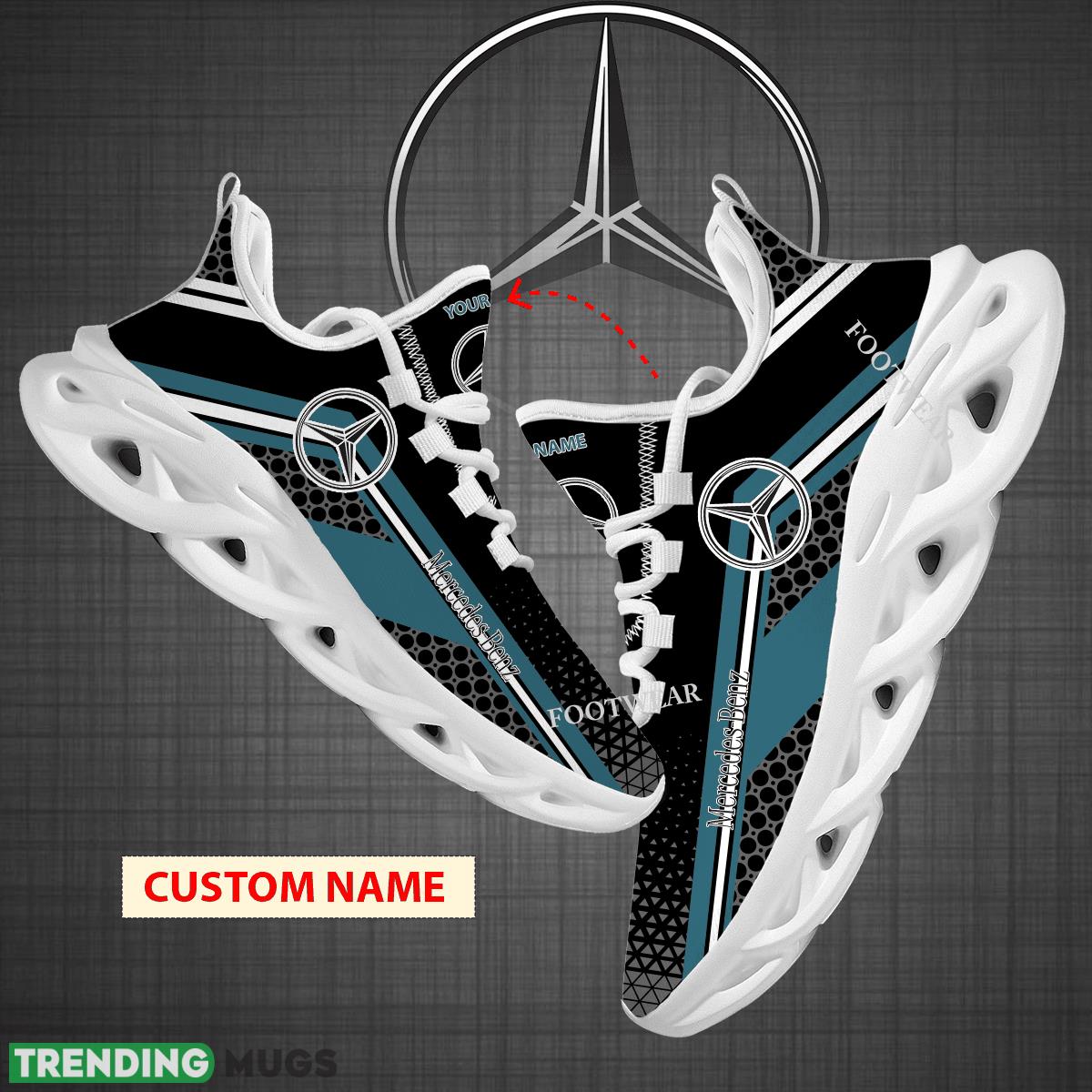 Custom Name Car Racing Mercedes Benz Logo New Design Max Soul Shoes For Big Fans Runing Sneakers Gift - Car Racing Mercedes Benz Logo New Design Chunky Shoes Custom Name Photo 1 Custom Name Car Racing Mercedes Benz Logo New Design Max Soul Shoes For Big Fans Runing Sneakers Gift - Car Racing Mercedes Benz Logo New Design Chunky Shoes Custom Name Photo 1