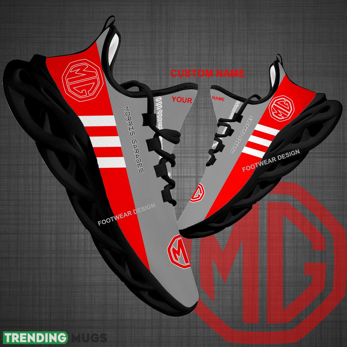 Custom Name Car Racing MG Logo New Style Max Soul Shoes For Big Fans Runing Sneakers Gift - Car Racing MG Logo New Style Chunky Shoes Photo 1 Custom Name Car Racing MG Logo New Style Max Soul Shoes For Big Fans Runing Sneakers Gift - Car Racing MG Logo New Style Chunky Shoes Photo 1
