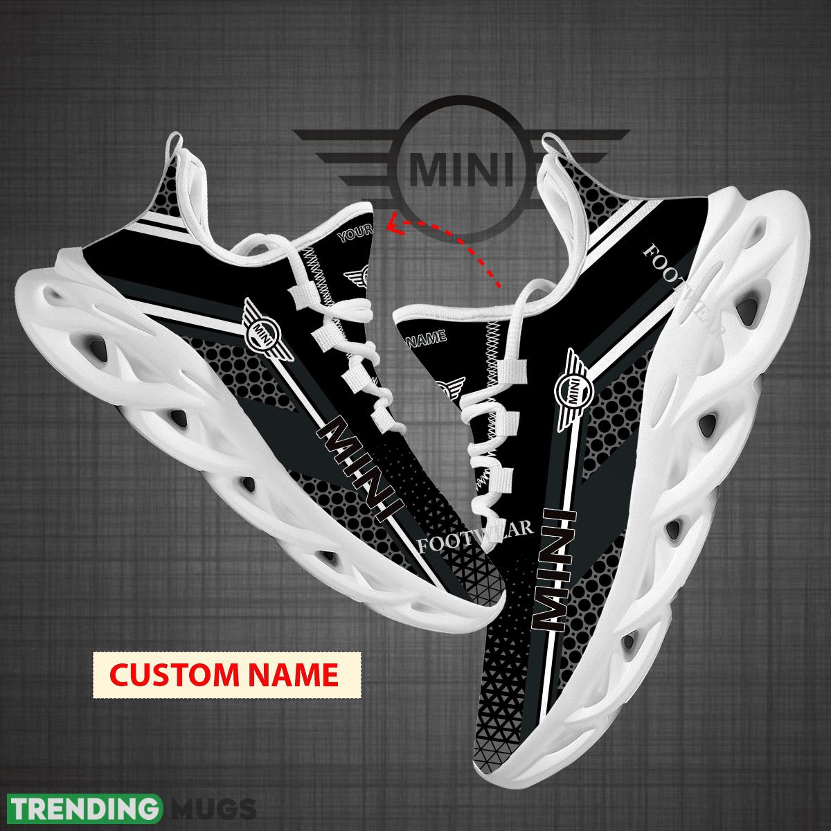 Custom Name Car Racing Mini Logo New Design Max Soul Shoes For Big Fans Runing Sneakers Gift - Car Racing Mini Logo New Design Chunky Shoes Custom Name Photo 1 Custom Name Car Racing Mini Logo New Design Max Soul Shoes For Big Fans Runing Sneakers Gift - Car Racing Mini Logo New Design Chunky Shoes Custom Name Photo 1