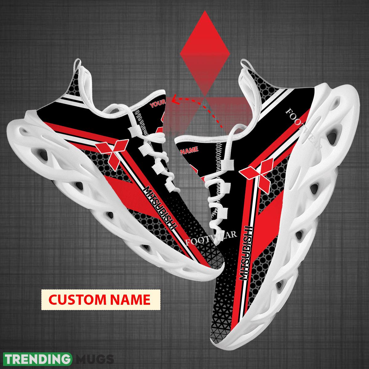 Custom Name Car Racing Mitsubishi Logo New Design Max Soul Shoes For Big Fans Runing Sneakers Gift - Car Racing Mitsubishi Logo New Design Chunky Shoes Custom Name Photo 1 Custom Name Car Racing Mitsubishi Logo New Design Max Soul Shoes For Big Fans Runing Sneakers Gift - Car Racing Mitsubishi Logo New Design Chunky Shoes Custom Name Photo 1