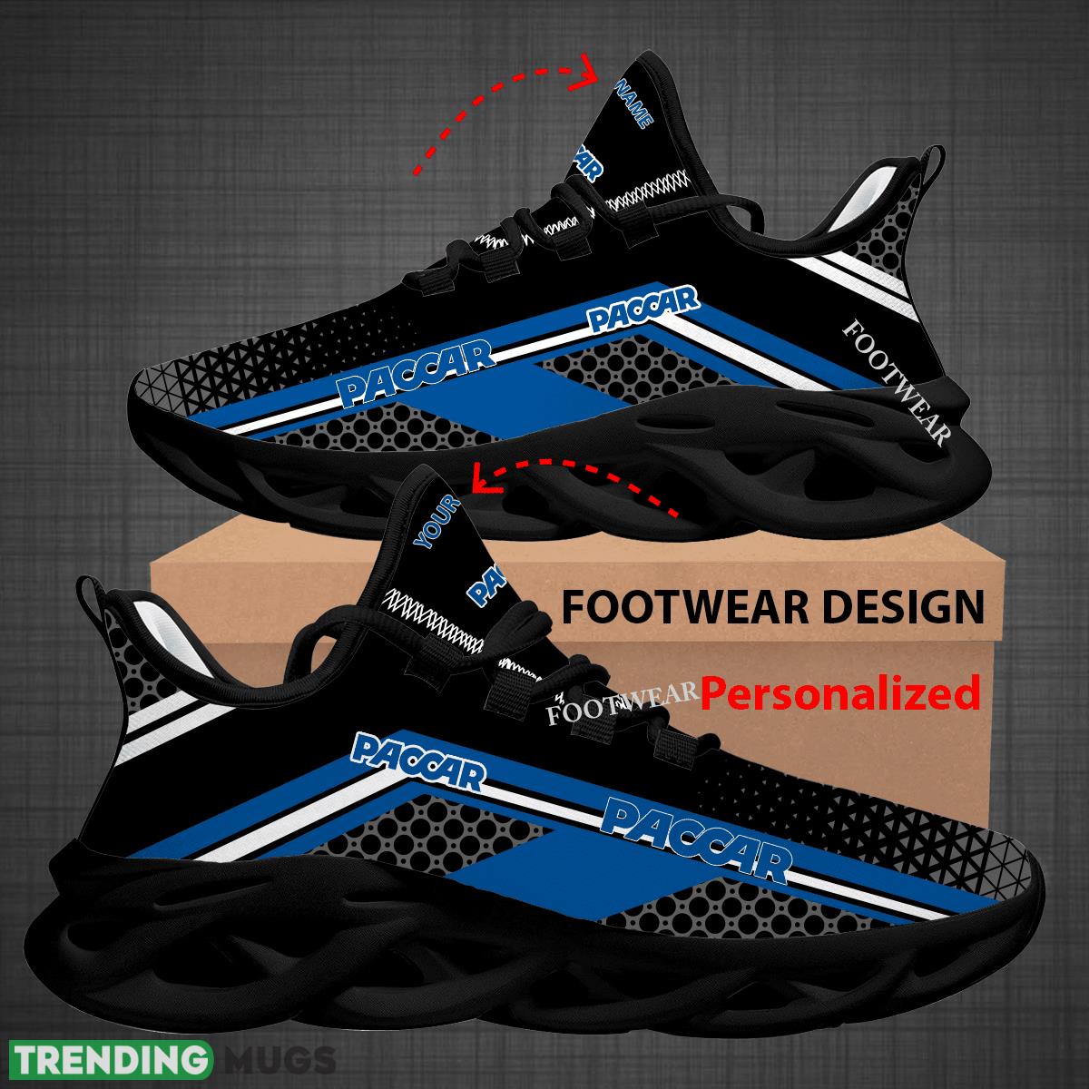 Custom Name Car Racing Paccar Logo New Design Max Soul Shoes For Big Fans Runing Sneakers Gift Max Soul Custom Name Car Racing Paccar Logo New Design Max Soul Shoes For Big Fans Runing Sneakers Gift Max Soul