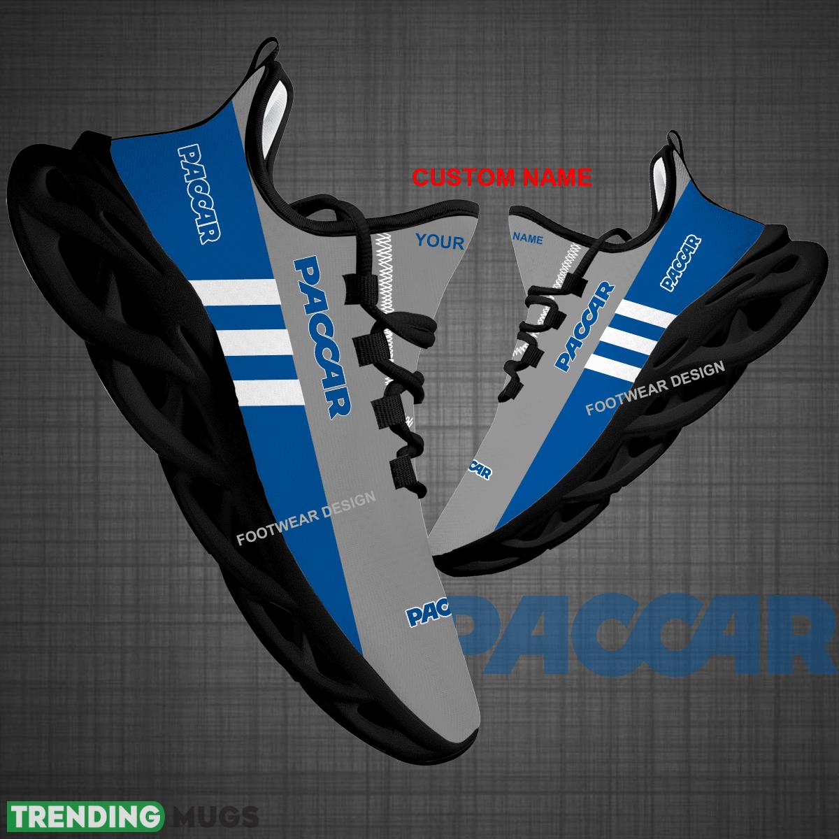 Custom Name Car Racing Paccar Logo New Style Max Soul Shoes For Big Fans Runing Sneakers Gift - Car Racing Paccar Logo New Style Chunky Shoes Photo 1 Custom Name Car Racing Paccar Logo New Style Max Soul Shoes For Big Fans Runing Sneakers Gift - Car Racing Paccar Logo New Style Chunky Shoes Photo 1