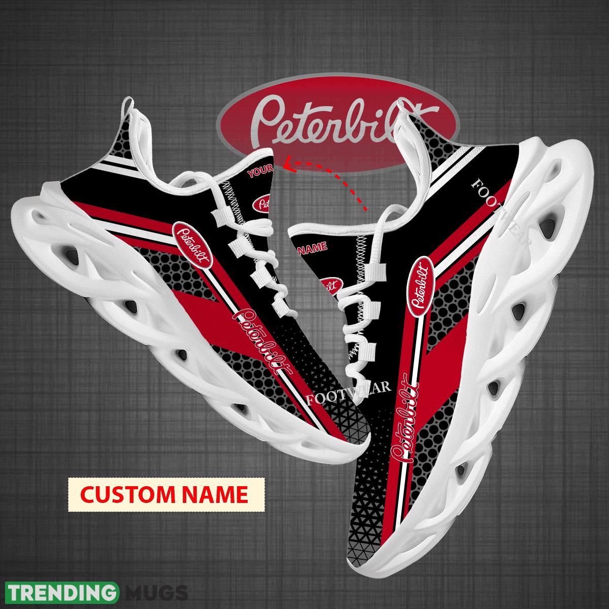 Custom Name Car Racing Peterbilt Logo New Design Max Soul Shoes For Big Fans Runing Sneakers Gift - Car Racing Peterbilt Logo New Design Chunky Shoes Custom Name Photo 1 Custom Name Car Racing Peterbilt Logo New Design Max Soul Shoes For Big Fans Runing Sneakers Gift - Car Racing Peterbilt Logo New Design Chunky Shoes Custom Name Photo 1