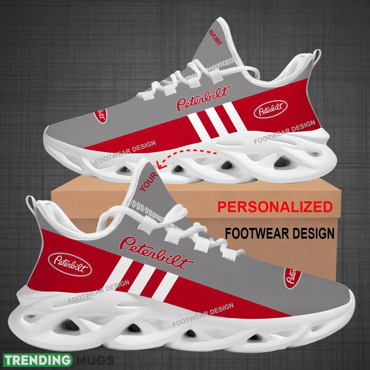 Custom Name Car Racing Peterbilt Logo New Style Max Soul Shoes For Big Fans Runing Sneakers Gift Max Soul Custom Name Car Racing Peterbilt Logo New Style Max Soul Shoes For Big Fans Runing Sneakers Gift Max Soul
