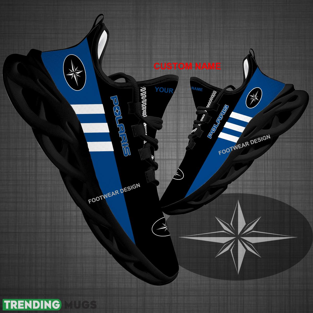 Custom Name Car Racing Polaris Logo New Style Max Soul Shoes For Big Fans Runing Sneakers Gift - Car Racing Polaris Logo New Style Chunky Shoes Photo 1 Custom Name Car Racing Polaris Logo New Style Max Soul Shoes For Big Fans Runing Sneakers Gift - Car Racing Polaris Logo New Style Chunky Shoes Photo 1