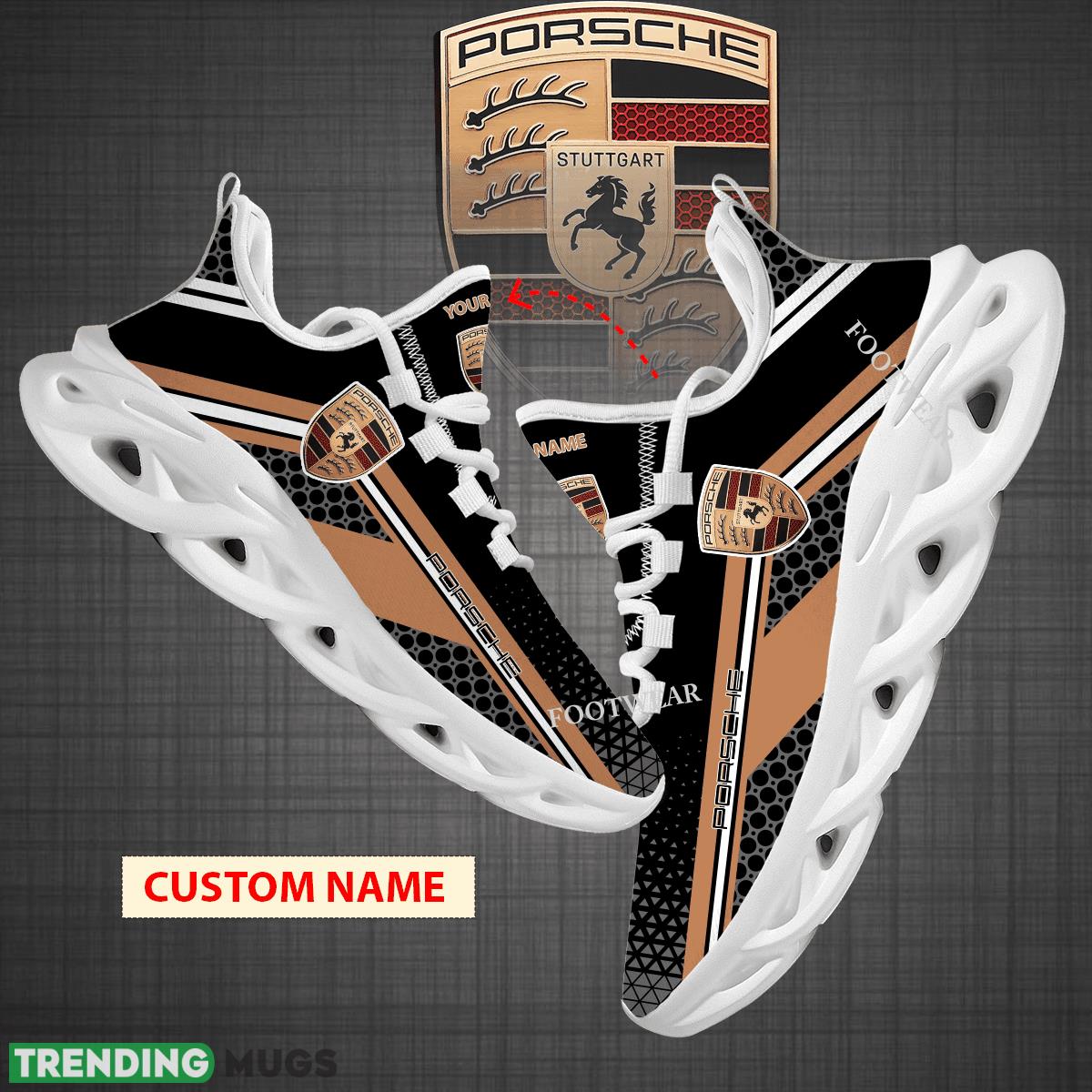 Custom Name Car Racing Porsche Logo New Design Max Soul Shoes For Big Fans Runing Sneakers Gift - Car Racing Porsche Logo New Design Chunky Shoes Custom Name Photo 1 Custom Name Car Racing Porsche Logo New Design Max Soul Shoes For Big Fans Runing Sneakers Gift - Car Racing Porsche Logo New Design Chunky Shoes Custom Name Photo 1