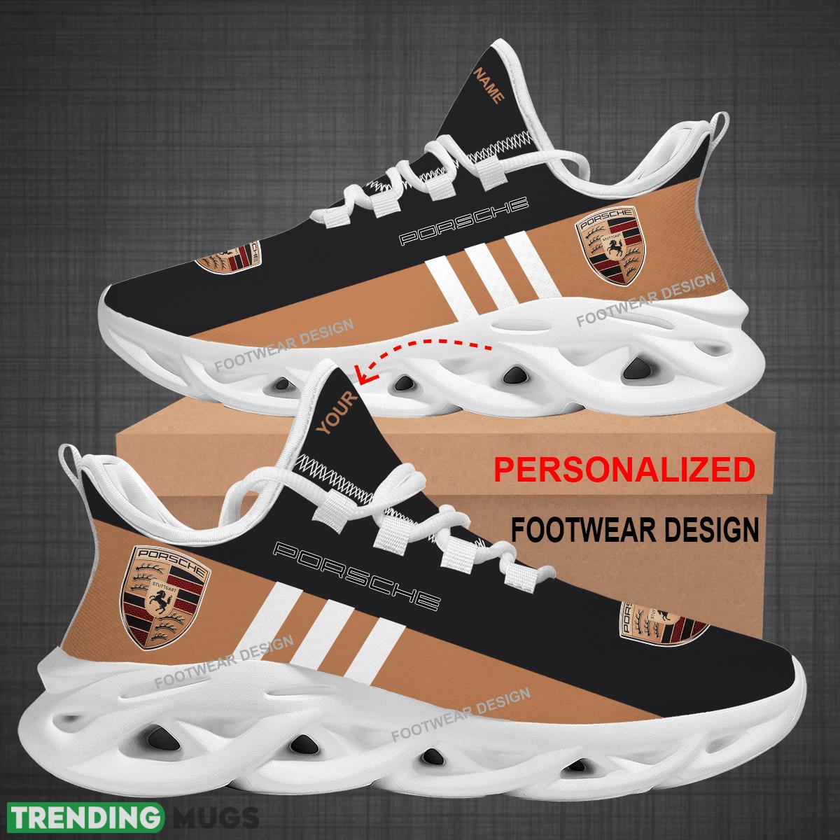 Custom Name Car Racing Porsche Logo New Style Max Soul Shoes For Big Fans Runing Sneakers Gift Max Soul Custom Name Car Racing Porsche Logo New Style Max Soul Shoes For Big Fans Runing Sneakers Gift Max Soul