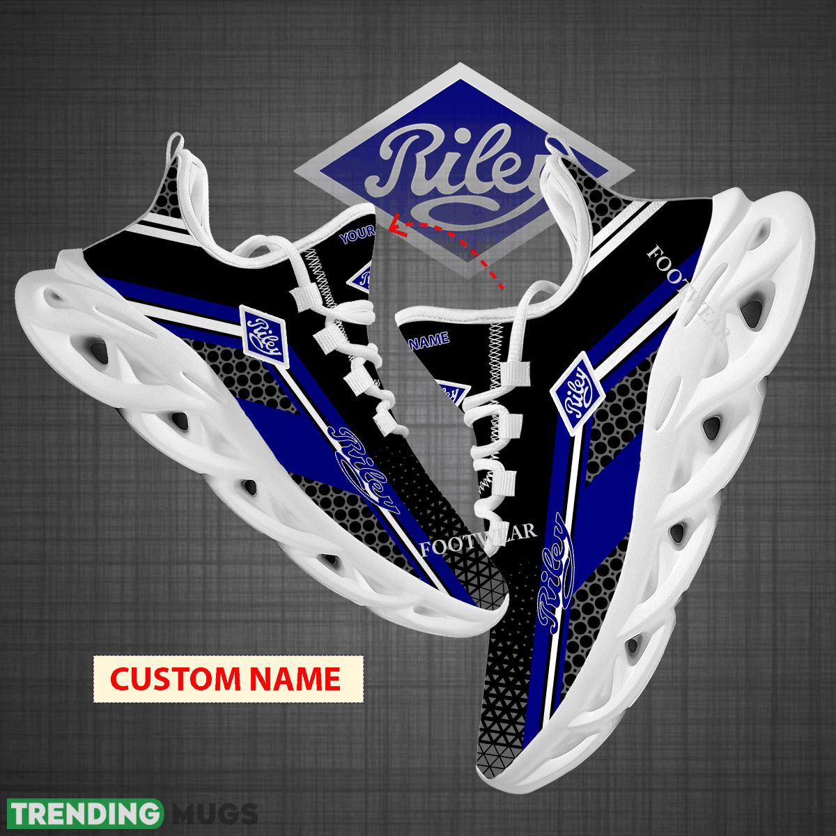 Custom Name Car Racing Riley Logo New Design Max Soul Shoes For Big Fans Runing Sneakers Gift - Car Racing Riley Logo New Design Chunky Shoes Custom Name Photo 1 Custom Name Car Racing Riley Logo New Design Max Soul Shoes For Big Fans Runing Sneakers Gift - Car Racing Riley Logo New Design Chunky Shoes Custom Name Photo 1