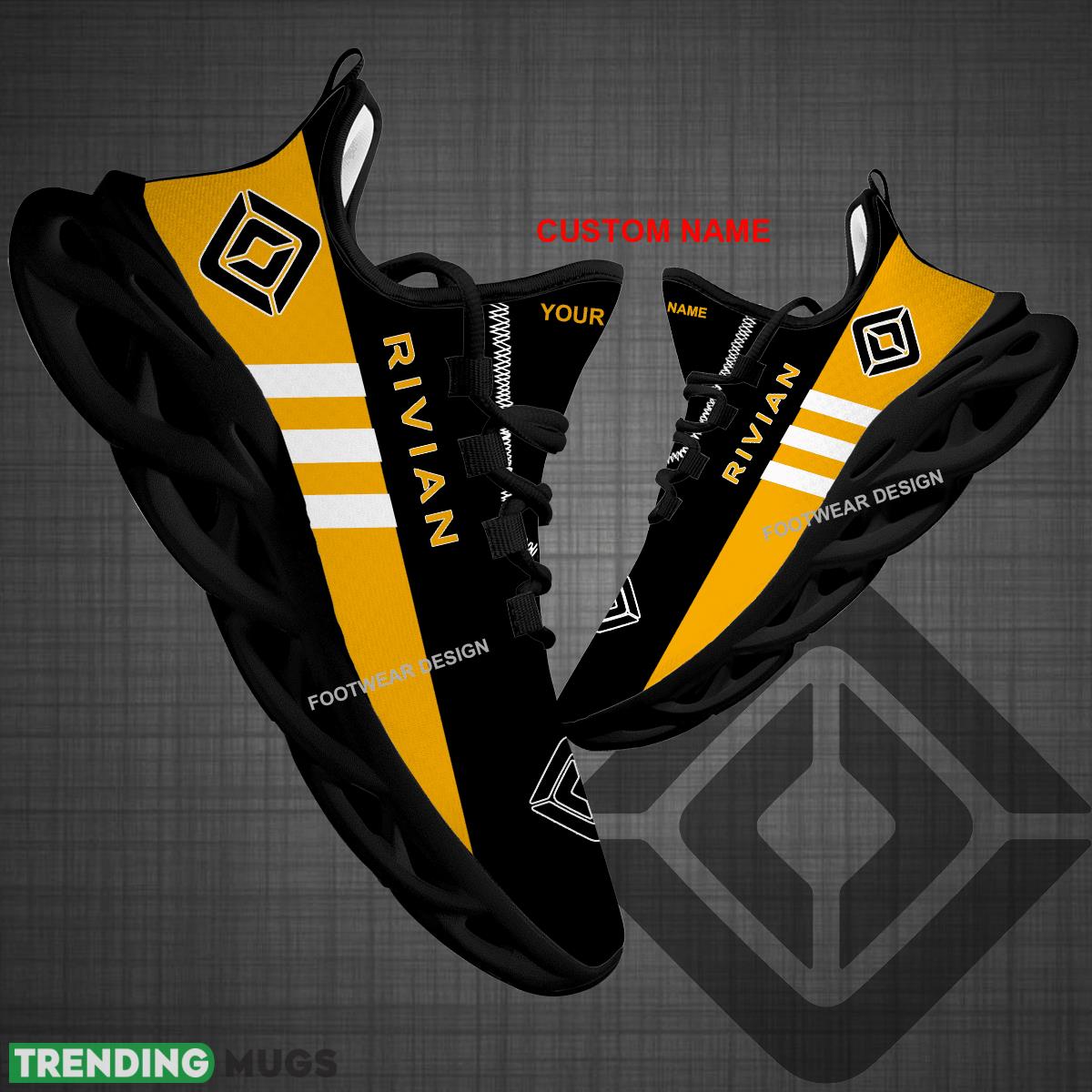 Custom Name Car Racing Rivian Logo New Style Max Soul Shoes For Big Fans Runing Sneakers Gift - Car Racing Rivian Logo New Style Chunky Shoes Photo 1 Custom Name Car Racing Rivian Logo New Style Max Soul Shoes For Big Fans Runing Sneakers Gift - Car Racing Rivian Logo New Style Chunky Shoes Photo 1