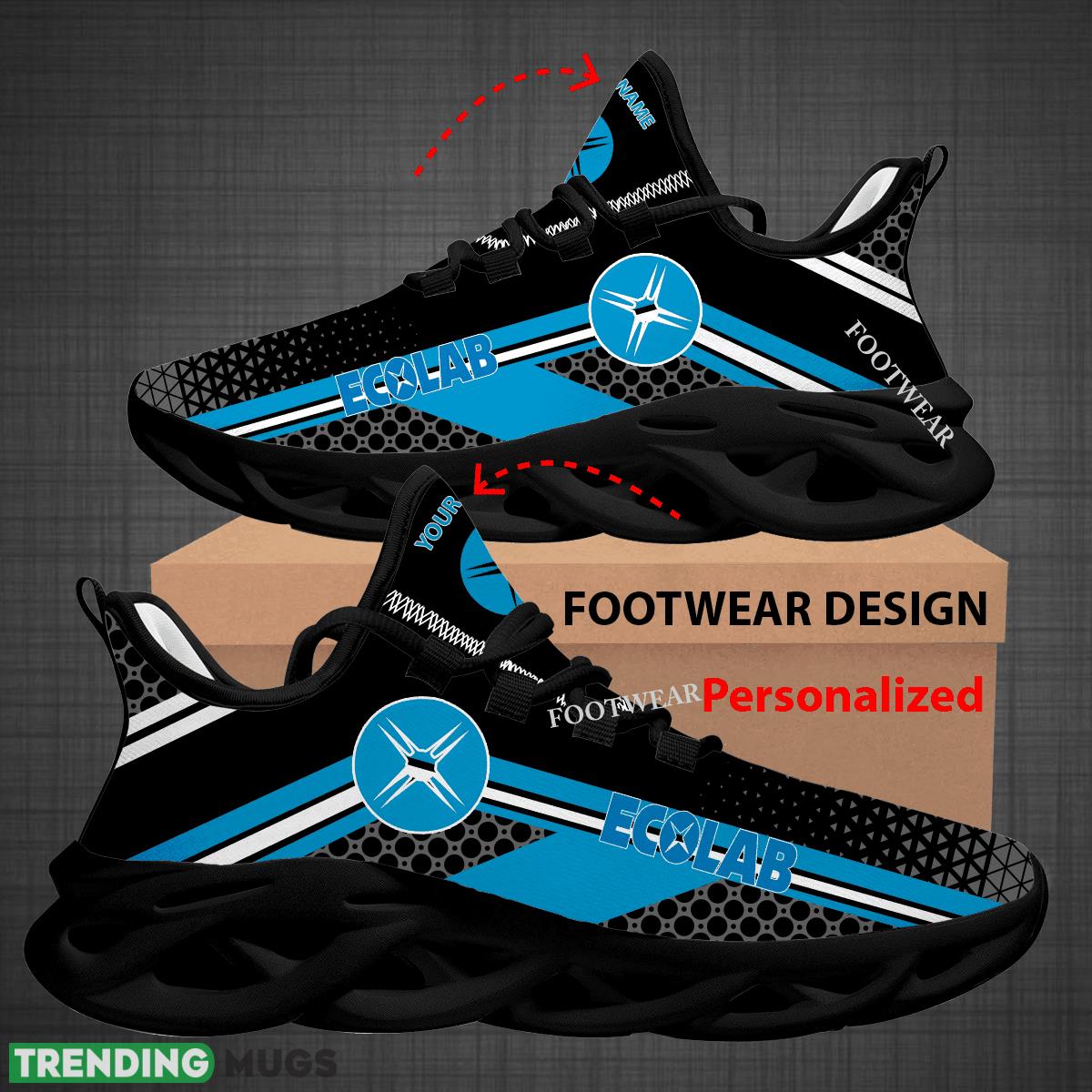 Custom Name Ecolab Logo Max Soul Shoes For Big Fans Runing Sneakers Gift Max Soul Custom Name Ecolab Logo Max Soul Shoes For Big Fans Runing Sneakers Gift Max Soul