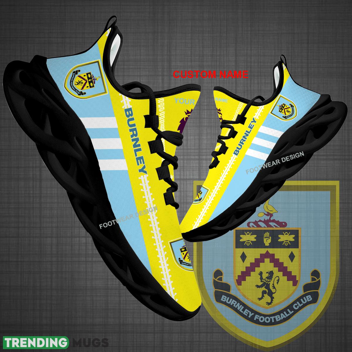 Custom Name EPL Burnley Logo New Max Soul Shoes For Big Fans Runing Sneakers Gift - EPL Burnley Logo New Chunky Shoes Photo 1 Custom Name EPL Burnley Logo New Max Soul Shoes For Big Fans Runing Sneakers Gift - EPL Burnley Logo New Chunky Shoes Photo 1