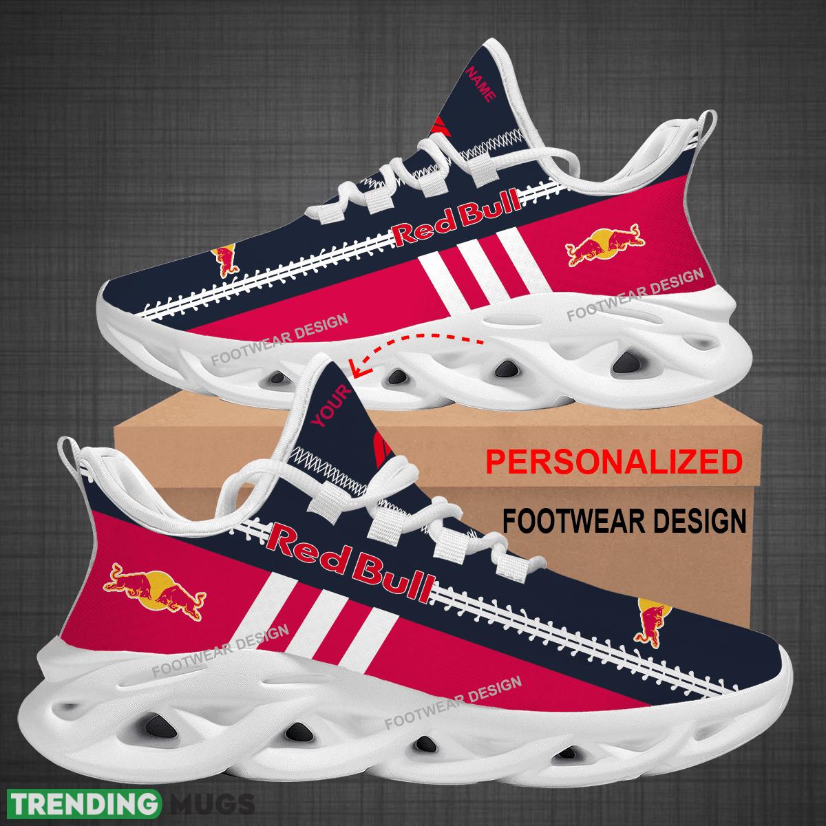 Custom Name F1 Racing Oracle Red Bull Racing Logo New Max Soul Shoes For Big Fans Runing Sneakers Gift Max Soul Custom Name F1 Racing Oracle Red Bull Racing Logo New Max Soul Shoes For Big Fans Runing Sneakers Gift Max Soul