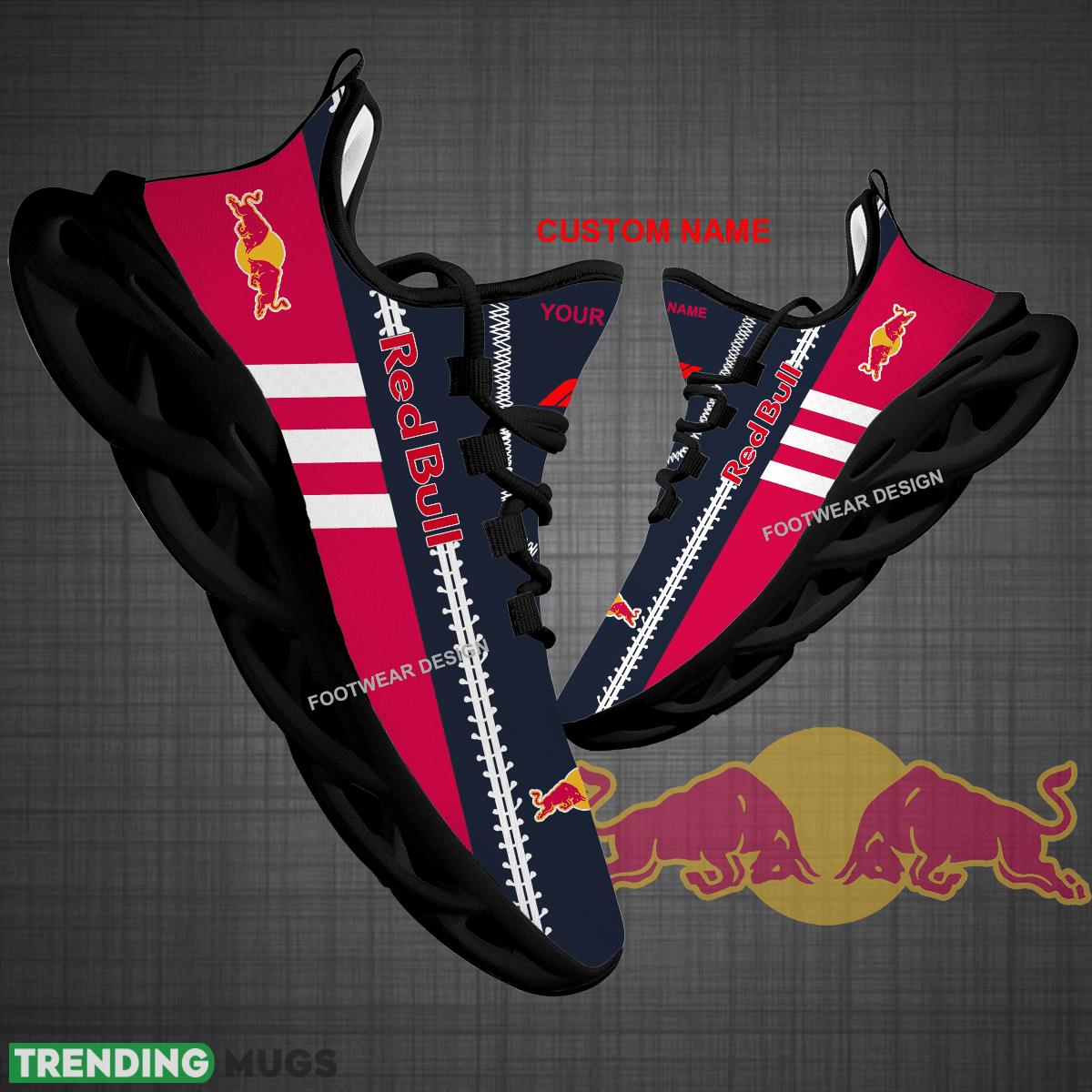 Custom Name F1 Racing Oracle Red Bull Racing Logo New Max Soul Shoes For Big Fans Runing Sneakers Gift - F1 Racing Oracle Red Bull Racing Logo New Chunky Shoes Photo 1 Custom Name F1 Racing Oracle Red Bull Racing Logo New Max Soul Shoes For Big Fans Runing Sneakers Gift - F1 Racing Oracle Red Bull Racing Logo New Chunky Shoes Photo 1