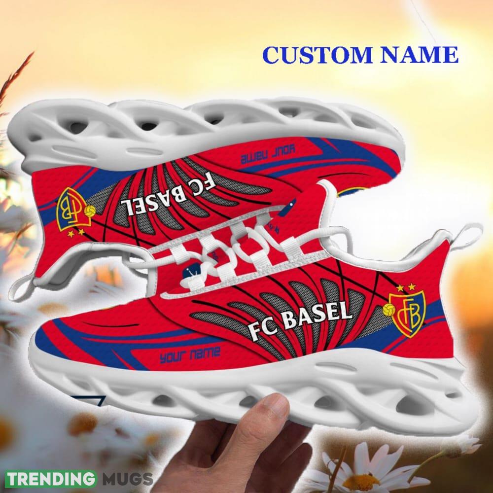 Custom Name FC Basel Max Soul Shoes For Men Women Gift New Clunky For Fans - FC Basel Custom Name Max Soul Shoes For Men Women Gift New Clunky_1