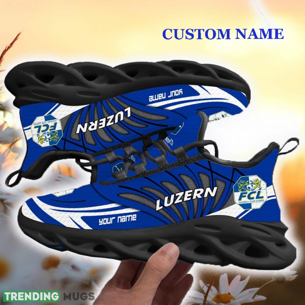 Custom Name FC Luzern Max Soul Shoes For Men Women Gift New Clunky For Fans Max Soul Custom Name FC Luzern Max Soul Shoes For Men Women Gift New Clunky For Fans Max Soul