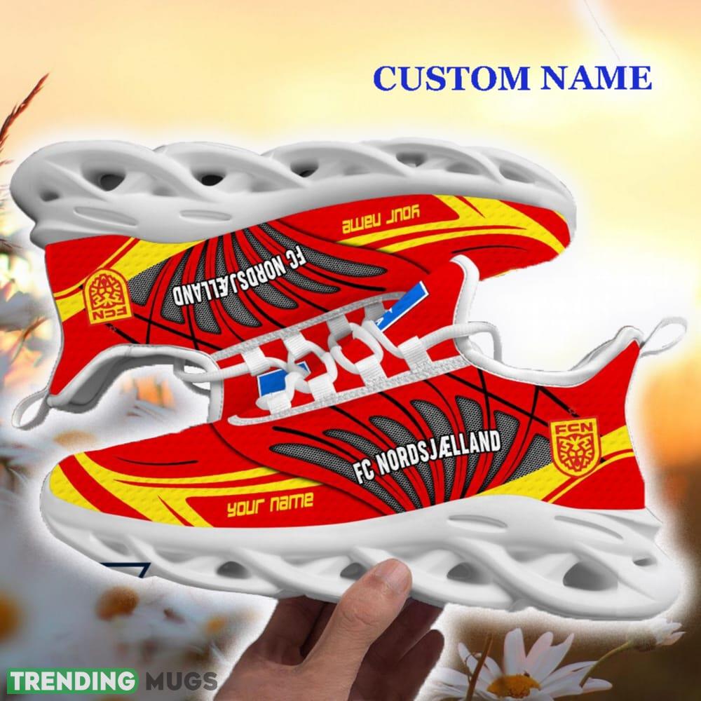 Custom Name FC Nordsjælland Max Soul Shoes For Men Women Gift New Clunky For Fans Max Soul Custom Name FC Nordsjælland Max Soul Shoes For Men Women Gift New Clunky For Fans Max Soul