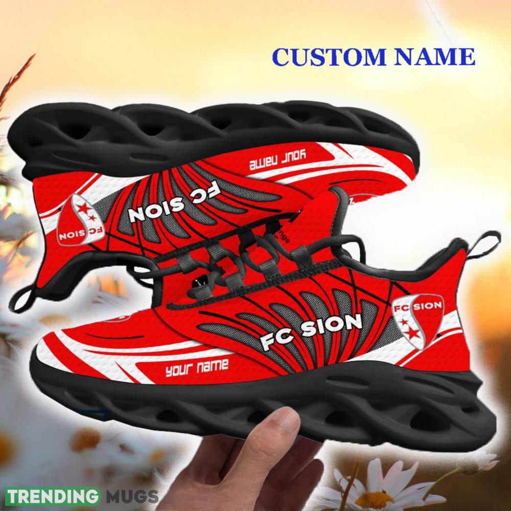 Custom Name FC Sion Max Soul Shoes For Men Women Gift New Clunky For Fans Max Soul Custom Name FC Sion Max Soul Shoes For Men Women Gift New Clunky For Fans Max Soul