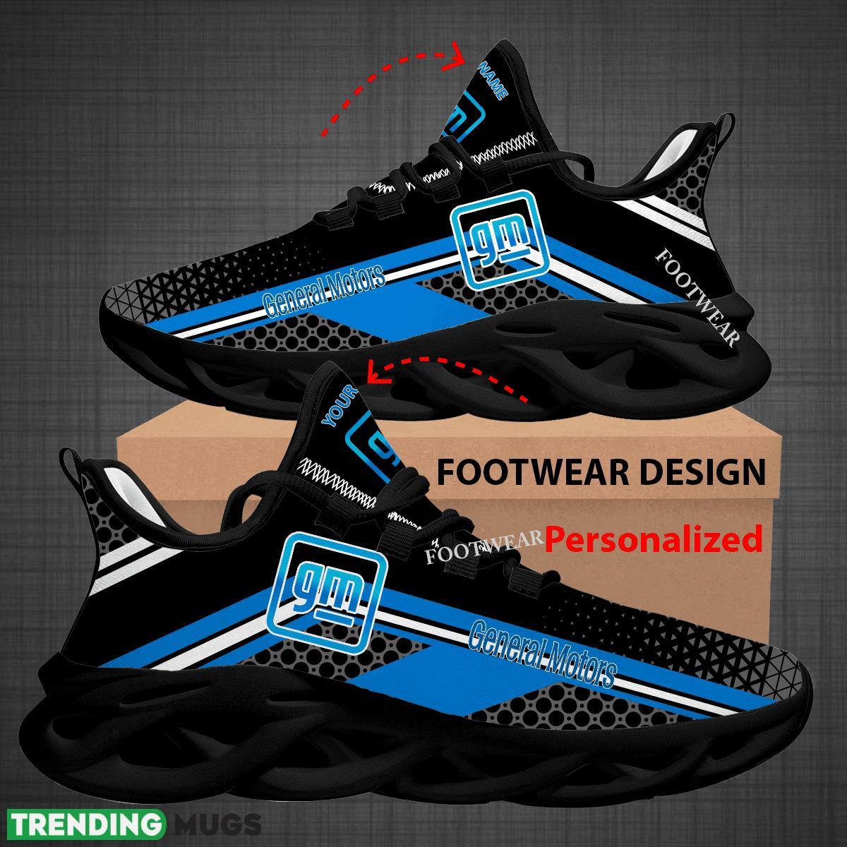 Custom Name General Motors Logo Max Soul Shoes For Big Fans Runing Sneakers Gift Max Soul Custom Name General Motors Logo Max Soul Shoes For Big Fans Runing Sneakers Gift Max Soul
