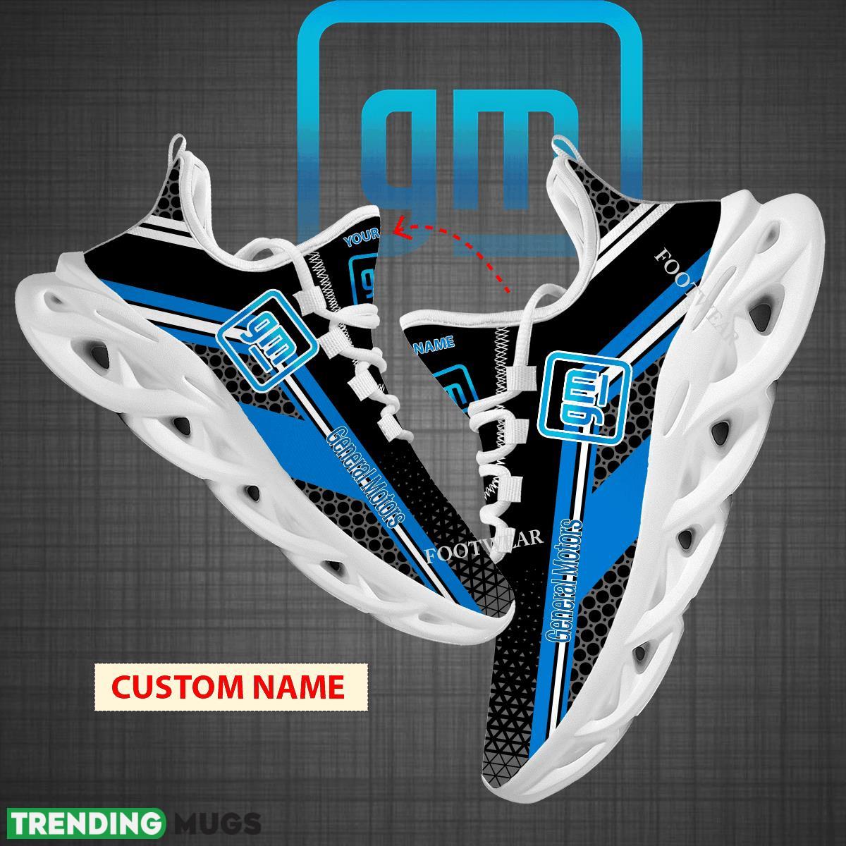 Custom Name General Motors Logo Max Soul Shoes For Big Fans Runing Sneakers Gift - general motors Logo Personalized Chunky Shoes Photo 1 Custom Name General Motors Logo Max Soul Shoes For Big Fans Runing Sneakers Gift - general motors Logo Personalized Chunky Shoes Photo 1