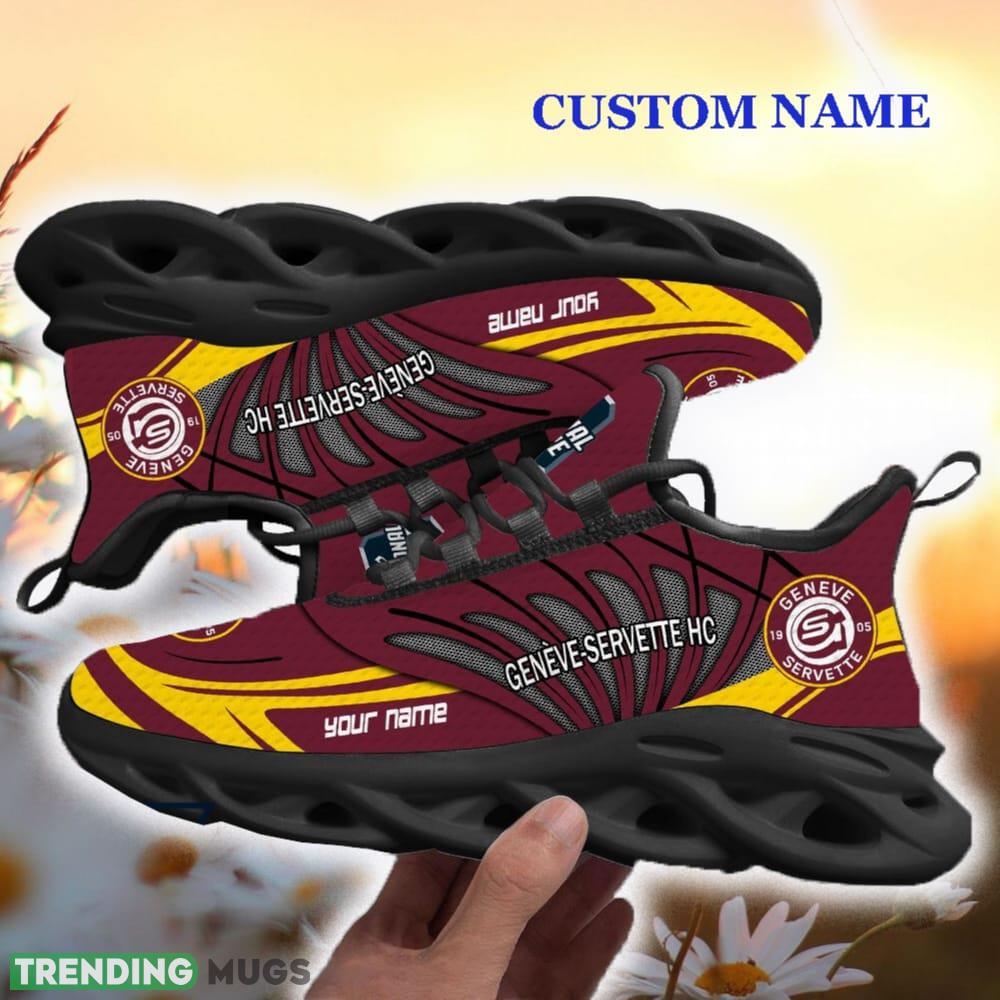 Custom Name Geneve Servette HC Max Soul Shoes For Men Women Gift New Clunky For Fans Max Soul Custom Name Geneve Servette HC Max Soul Shoes For Men Women Gift New Clunky For Fans Max Soul