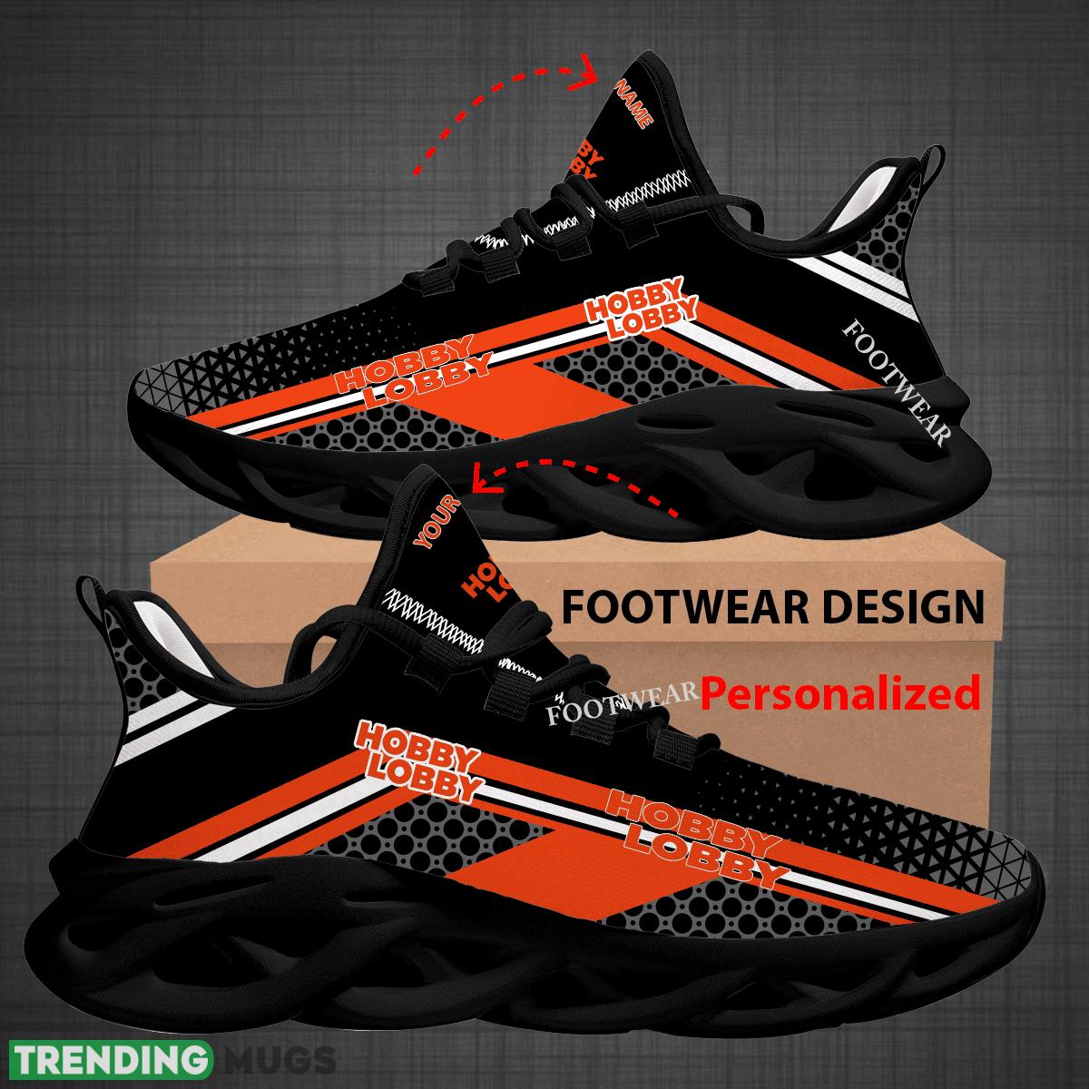 Custom Name Hobby Lobby Logo Max Soul Shoes For Big Fans Runing Sneakers Gift Max Soul Custom Name Hobby Lobby Logo Max Soul Shoes For Big Fans Runing Sneakers Gift Max Soul