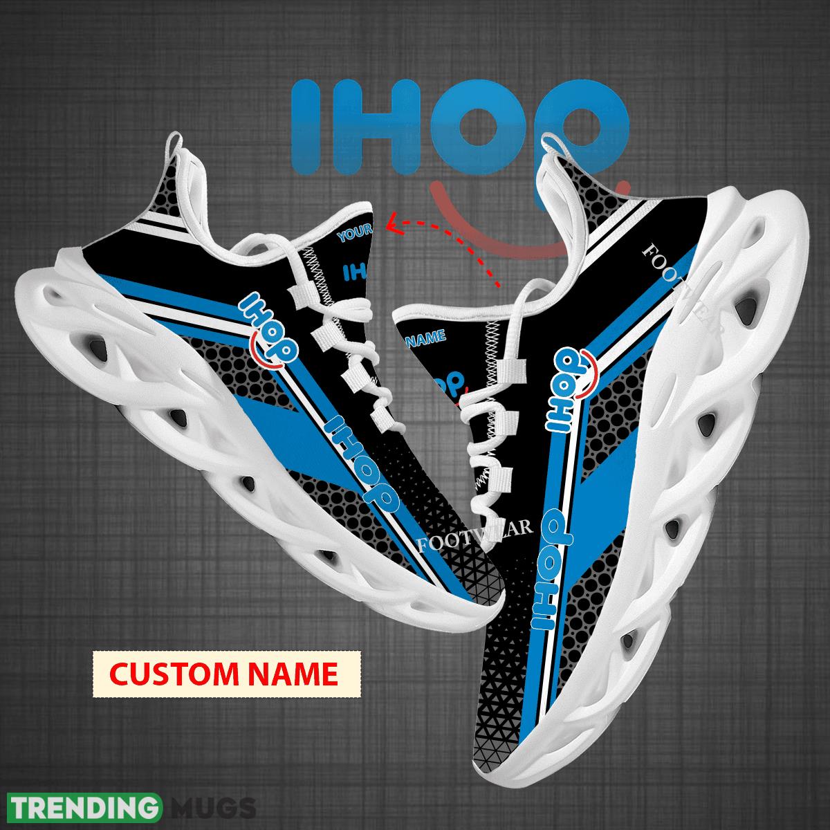 Custom Name Ihop Logo Max Soul Shoes For Big Fans Runing Sneakers Gift - ihop Logo Personalized Chunky Shoes Photo 1 Custom Name Ihop Logo Max Soul Shoes For Big Fans Runing Sneakers Gift - ihop Logo Personalized Chunky Shoes Photo 1