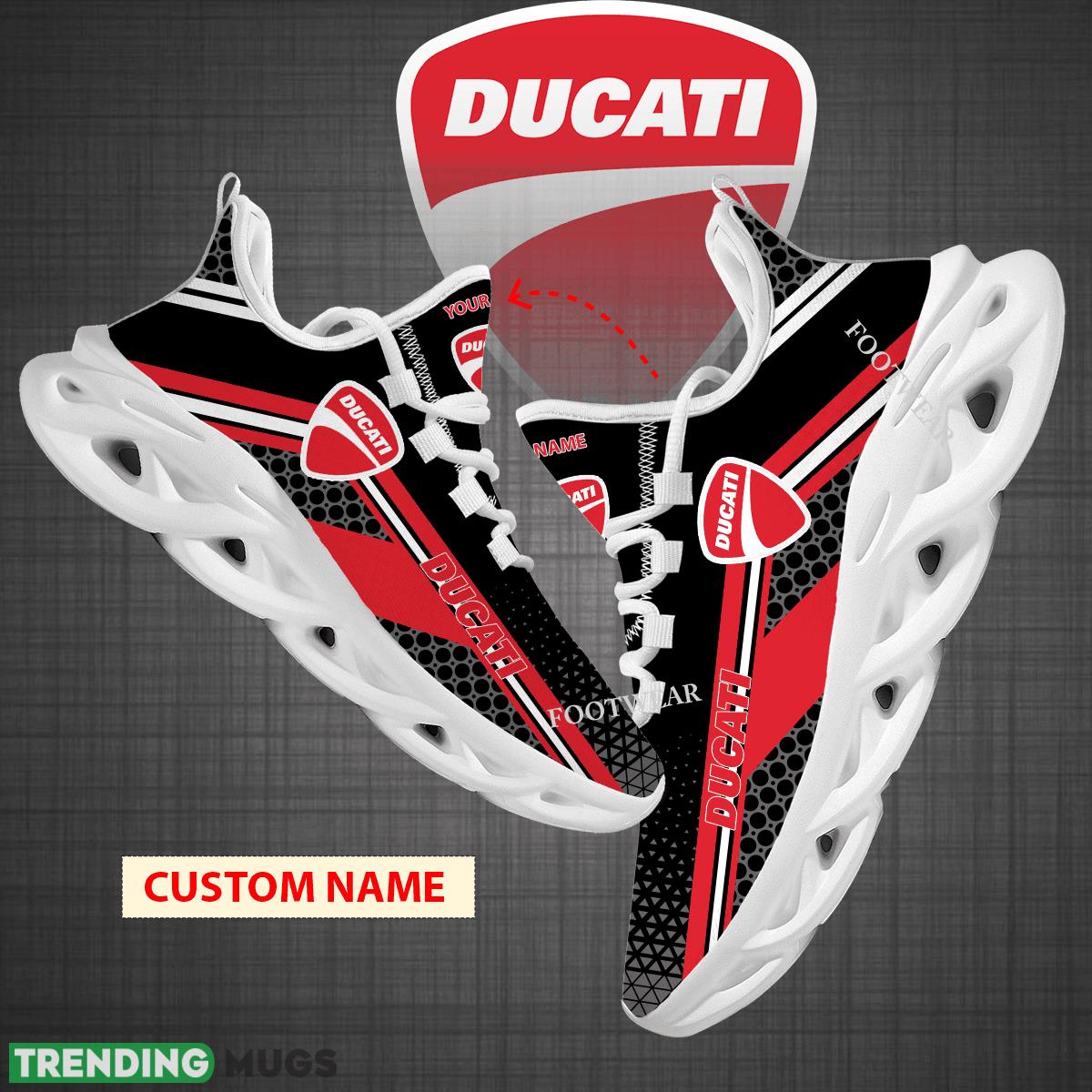 Custom Name Motorcycle Ducati Logo New Design Max Soul Shoes For Big Fans Runing Sneakers Gift - Motorcycle Ducati Logo New Design Chunky Shoes Custom Name Photo 1 Custom Name Motorcycle Ducati Logo New Design Max Soul Shoes For Big Fans Runing Sneakers Gift - Motorcycle Ducati Logo New Design Chunky Shoes Custom Name Photo 1
