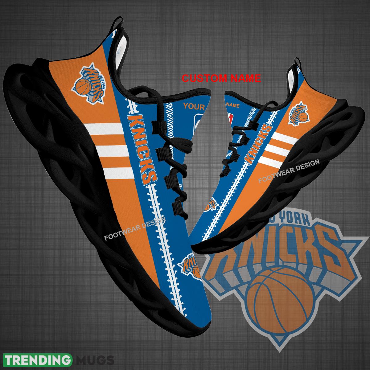 Custom Name NBA New York Knicks Logo New Max Soul Shoes For Big Fans Runing Sneakers Gift - NBA New York Knicks Logo New Chunky Shoes Photo 1 Custom Name NBA New York Knicks Logo New Max Soul Shoes For Big Fans Runing Sneakers Gift - NBA New York Knicks Logo New Chunky Shoes Photo 1