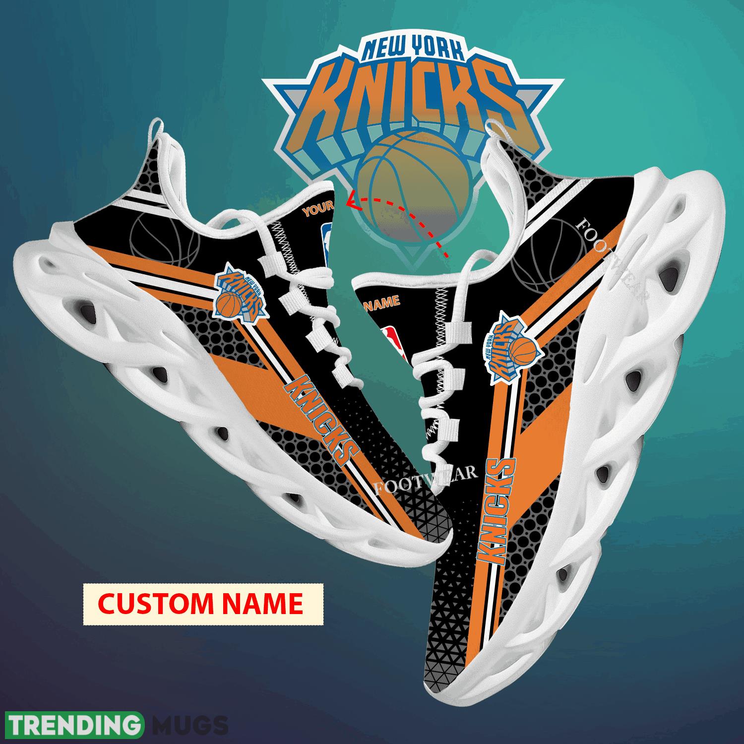 Custom Name NBA New York Knicks Max Soul Shoes For Big Fans Runing Sneakers Gift - NBA New York Knicks Max Soul Shoes New Season Personalized Photo 1 Custom Name NBA New York Knicks Max Soul Shoes For Big Fans Runing Sneakers Gift - NBA New York Knicks Max Soul Shoes New Season Personalized Photo 1
