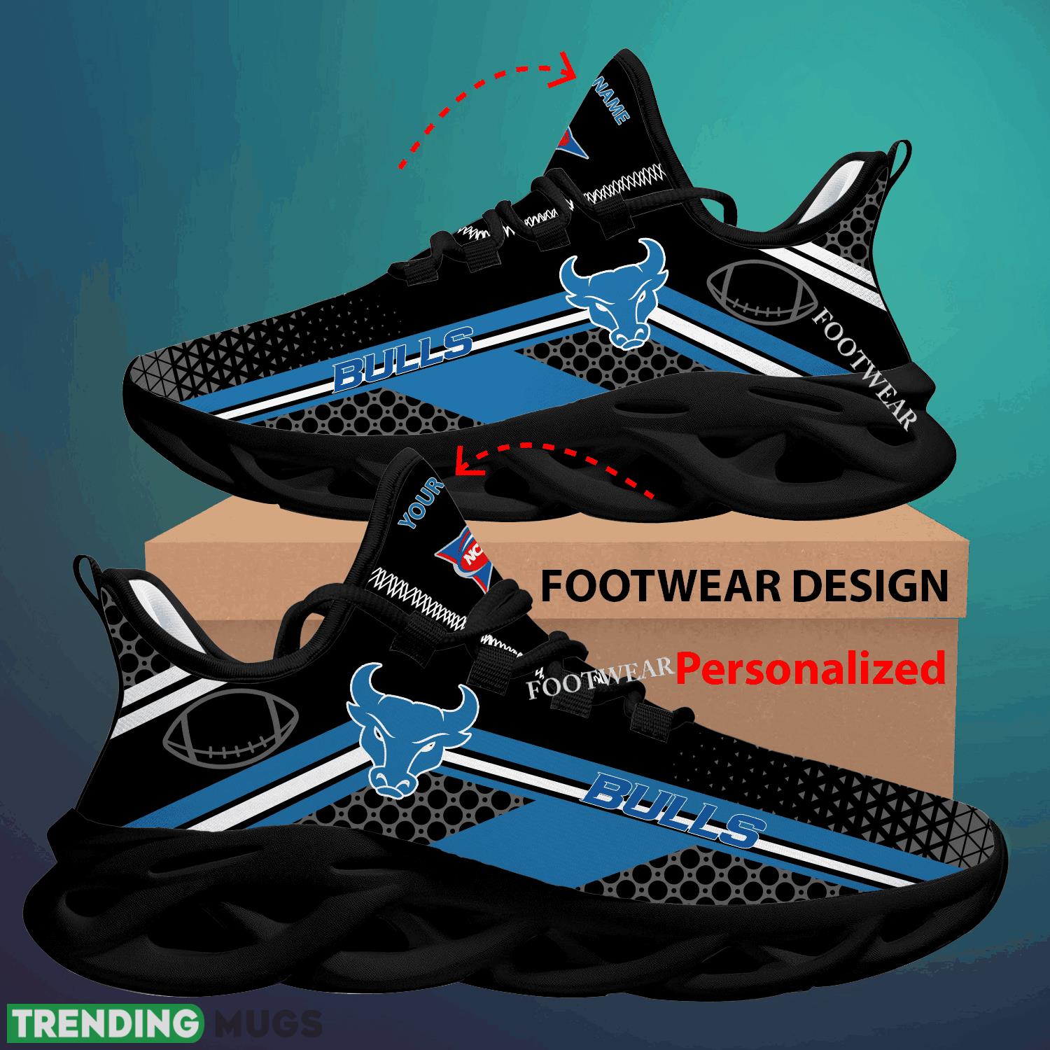 Custom Name NCAA Buffalo Bulls Max Soul Shoes For Big Fans Runing Sneakers Gift Max Soul Custom Name NCAA Buffalo Bulls Max Soul Shoes For Big Fans Runing Sneakers Gift Max Soul