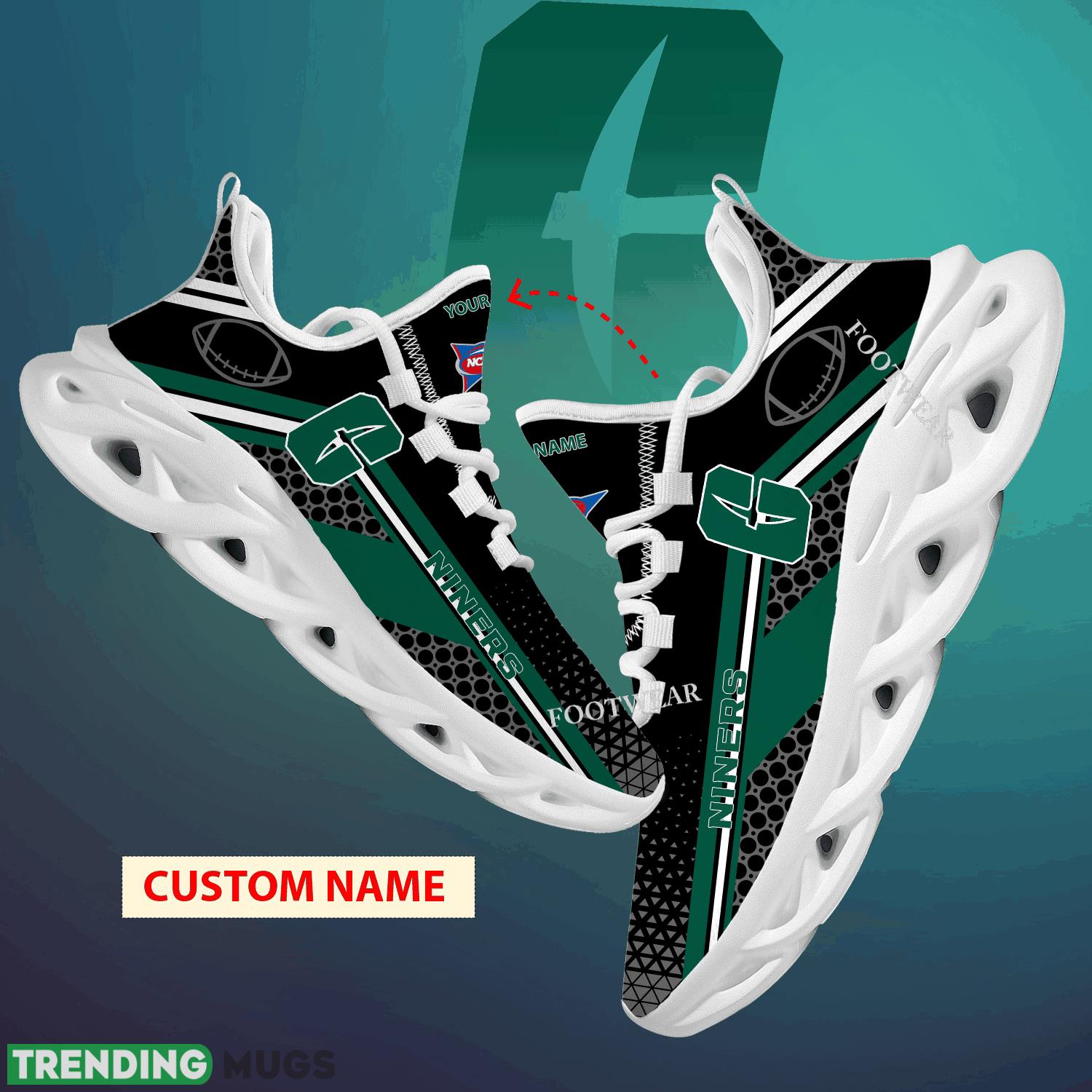 Custom Name NCAA Charlotte 49ers Max Soul Shoes For Big Fans Runing Sneakers Gift - NCAA Charlotte 49ers Max Soul Shoes New Season Personalized Photo 1 Custom Name NCAA Charlotte 49ers Max Soul Shoes For Big Fans Runing Sneakers Gift - NCAA Charlotte 49ers Max Soul Shoes New Season Personalized Photo 1