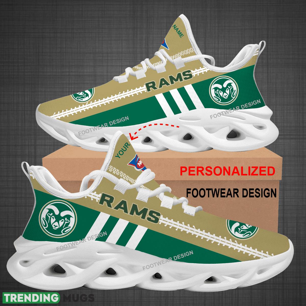Custom Name NCAA Colorado State Rams Logo New Max Soul Shoes For Big Fans Runing Sneakers Gift Max Soul Custom Name NCAA Colorado State Rams Logo New Max Soul Shoes For Big Fans Runing Sneakers Gift Max Soul