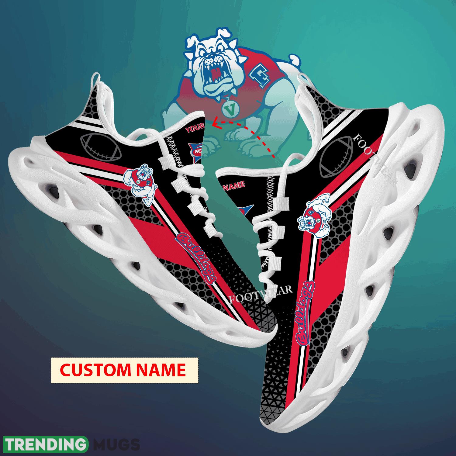 Custom Name NCAA Fresno State Bulldogs Max Soul Shoes For Big Fans Runing Sneakers Gift - NCAA Fresno State Bulldogs Max Soul Shoes New Season Personalized Photo 1 Custom Name NCAA Fresno State Bulldogs Max Soul Shoes For Big Fans Runing Sneakers Gift - NCAA Fresno State Bulldogs Max Soul Shoes New Season Personalized Photo 1