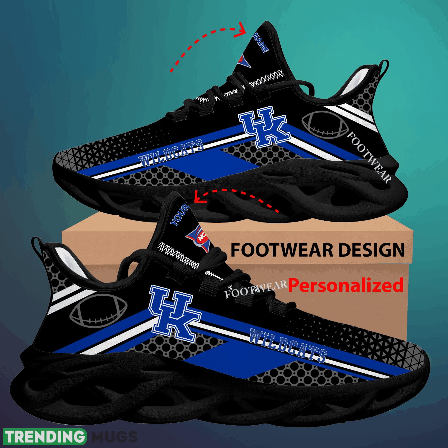 Custom Name NCAA Kentucky Wildcats Max Soul Shoes For Big Fans Runing Sneakers Gift Max Soul Custom Name NCAA Kentucky Wildcats Max Soul Shoes For Big Fans Runing Sneakers Gift Max Soul