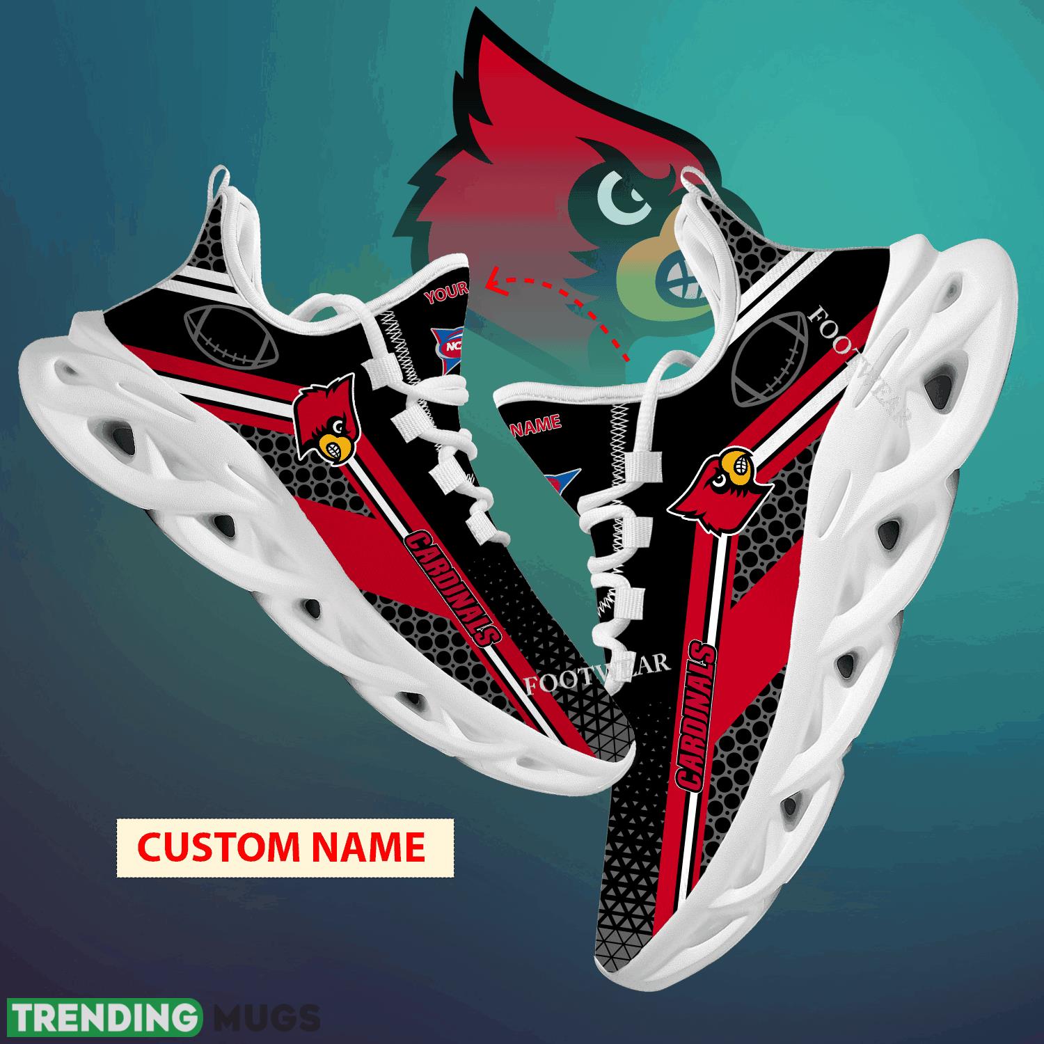 Custom Name NCAA Louisville Cardinals Max Soul Shoes For Big Fans Runing Sneakers Gift - NCAA Louisville Cardinals Max Soul Shoes New Season Personalized Photo 1 Custom Name NCAA Louisville Cardinals Max Soul Shoes For Big Fans Runing Sneakers Gift - NCAA Louisville Cardinals Max Soul Shoes New Season Personalized Photo 1